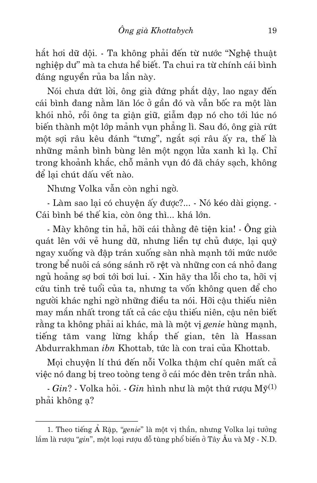 Văn Học Cổ Điển - Đông A Classic - Ông Già Khottabych