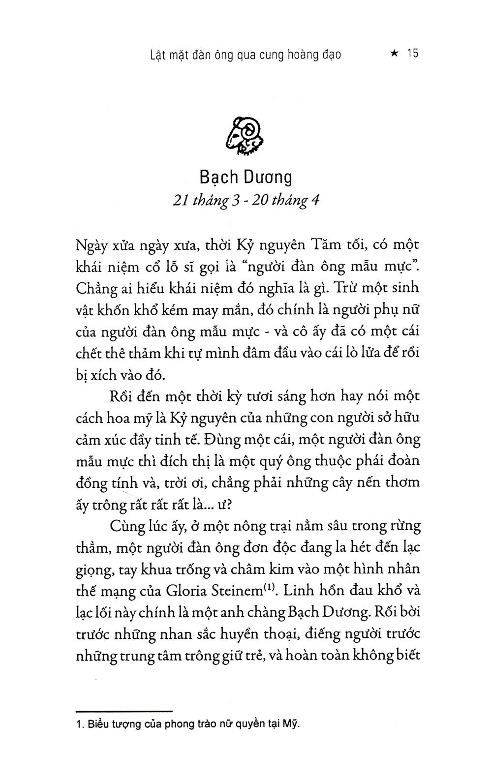 Lật Mặt Đàn Ông Qua Cung Hoàng Đạo