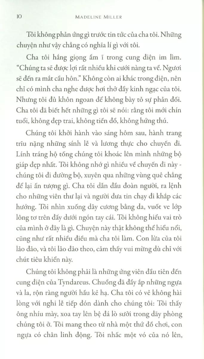 Trường Ca Achilles (Quà Tặng Kèm: 01 Bookmark + 01 Phụ Lục)