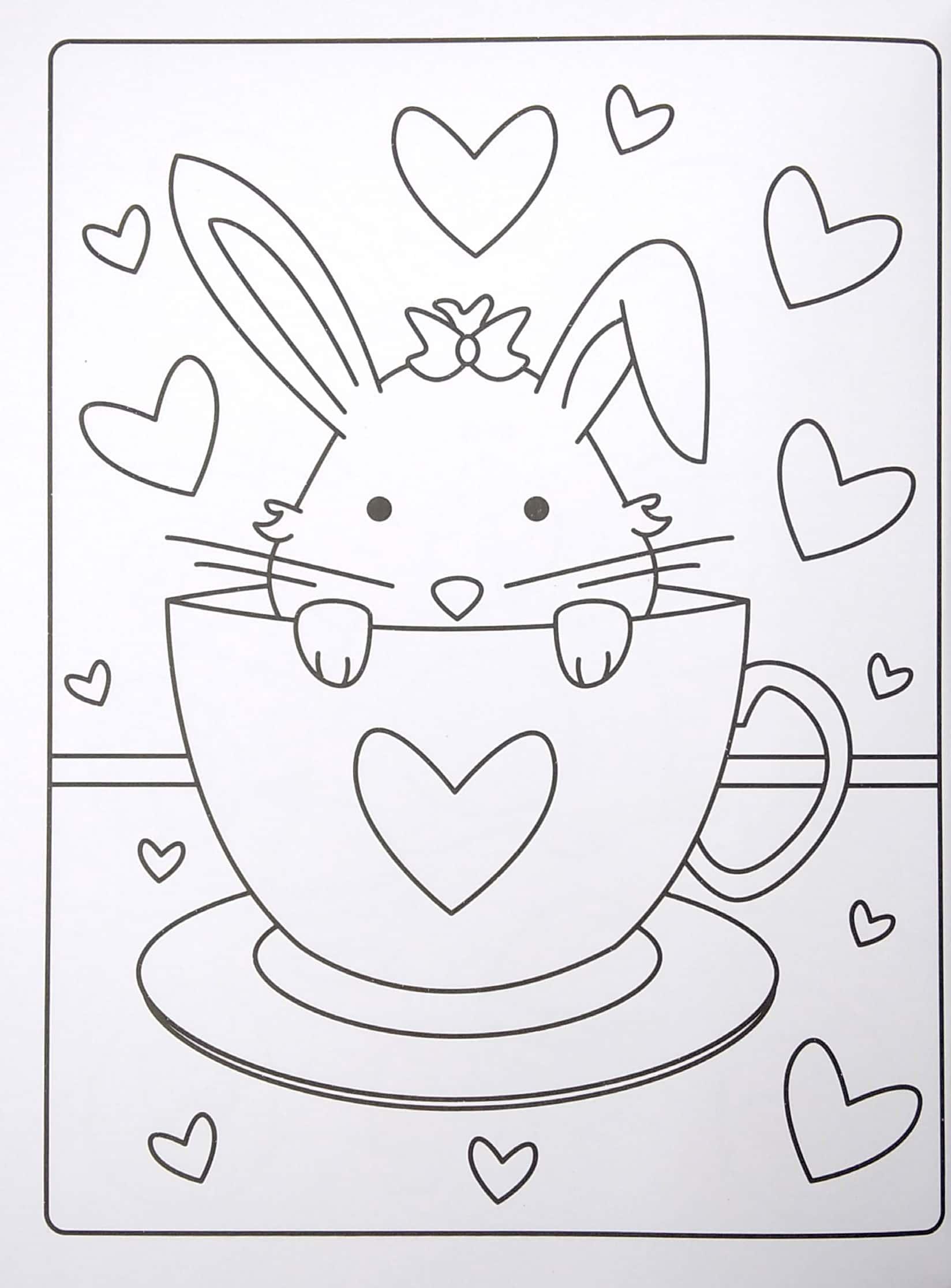 Easter Egg Colouring Book