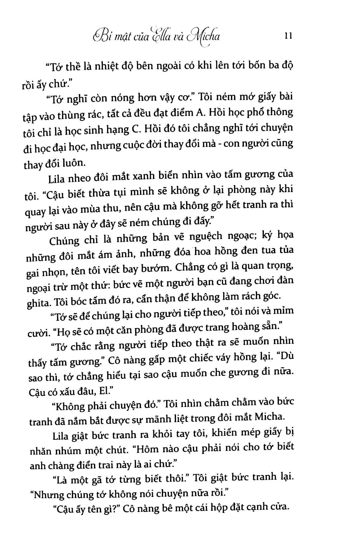 Bí Mật Của Ella Và Micha
