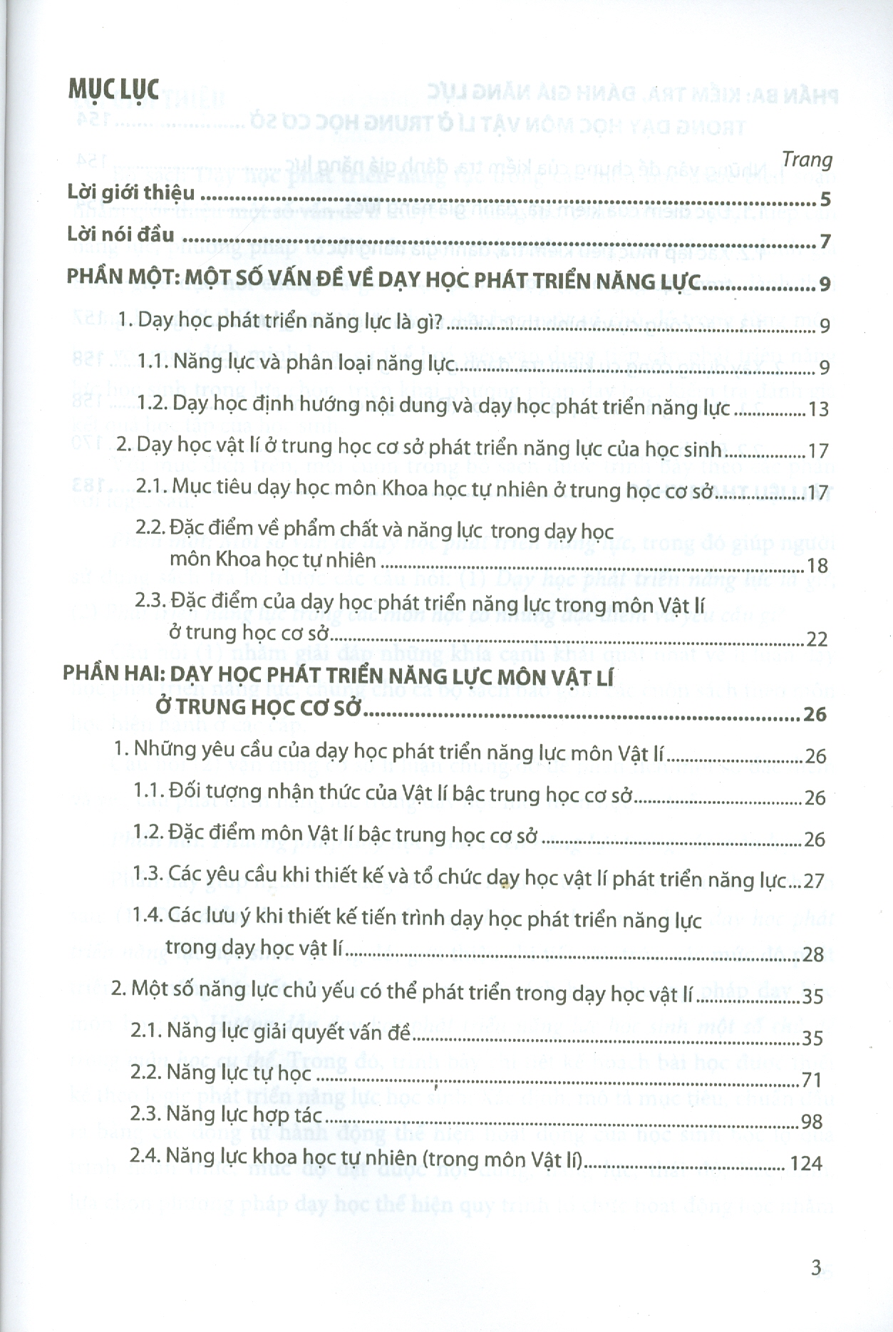 Dạy Học Phát Triển Năng Lực Môn Vật Lí Trung Học Cơ Sở