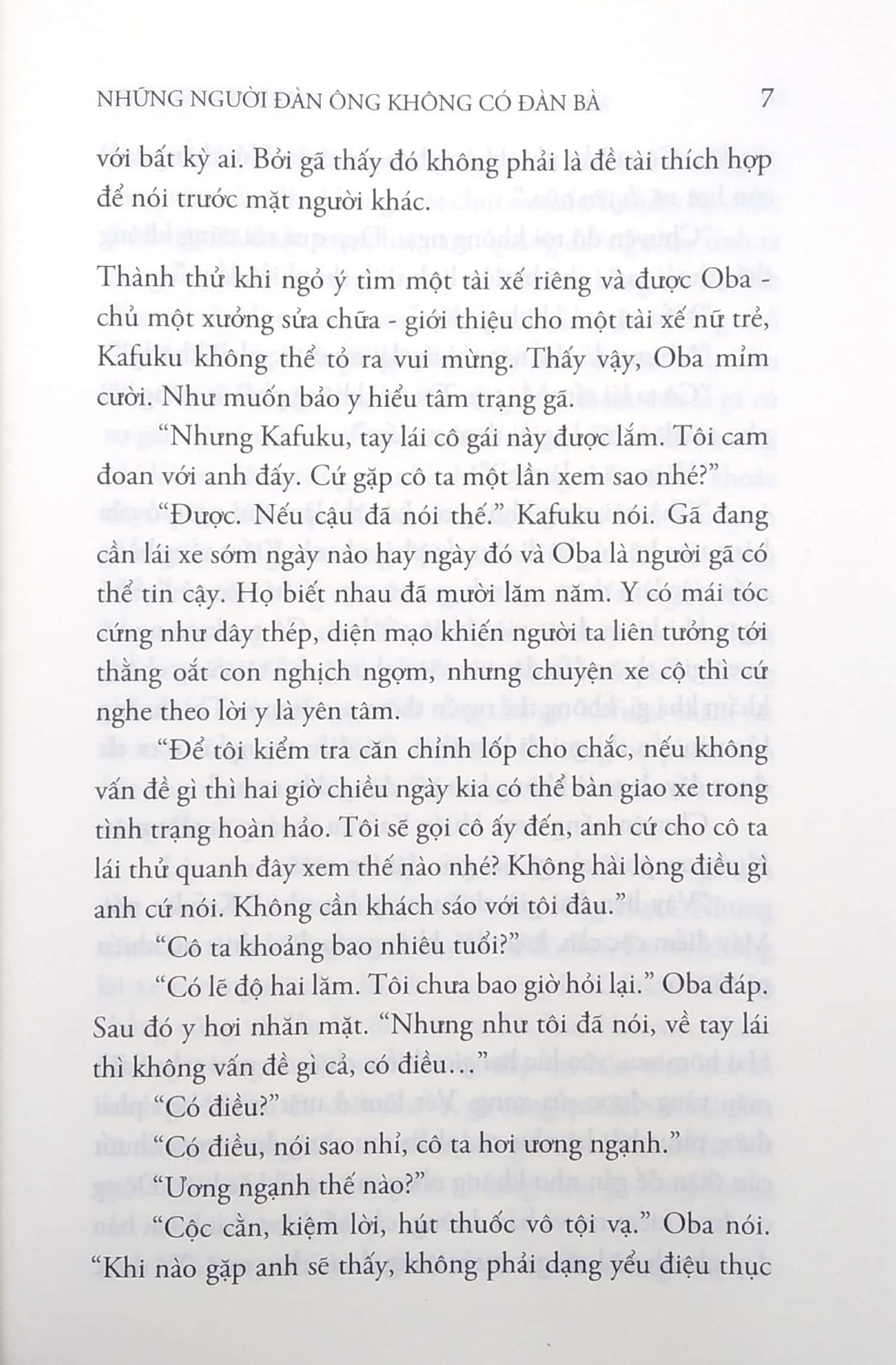 Những Người Đàn Ông Không Có Đàn Bà (Tái Bản)