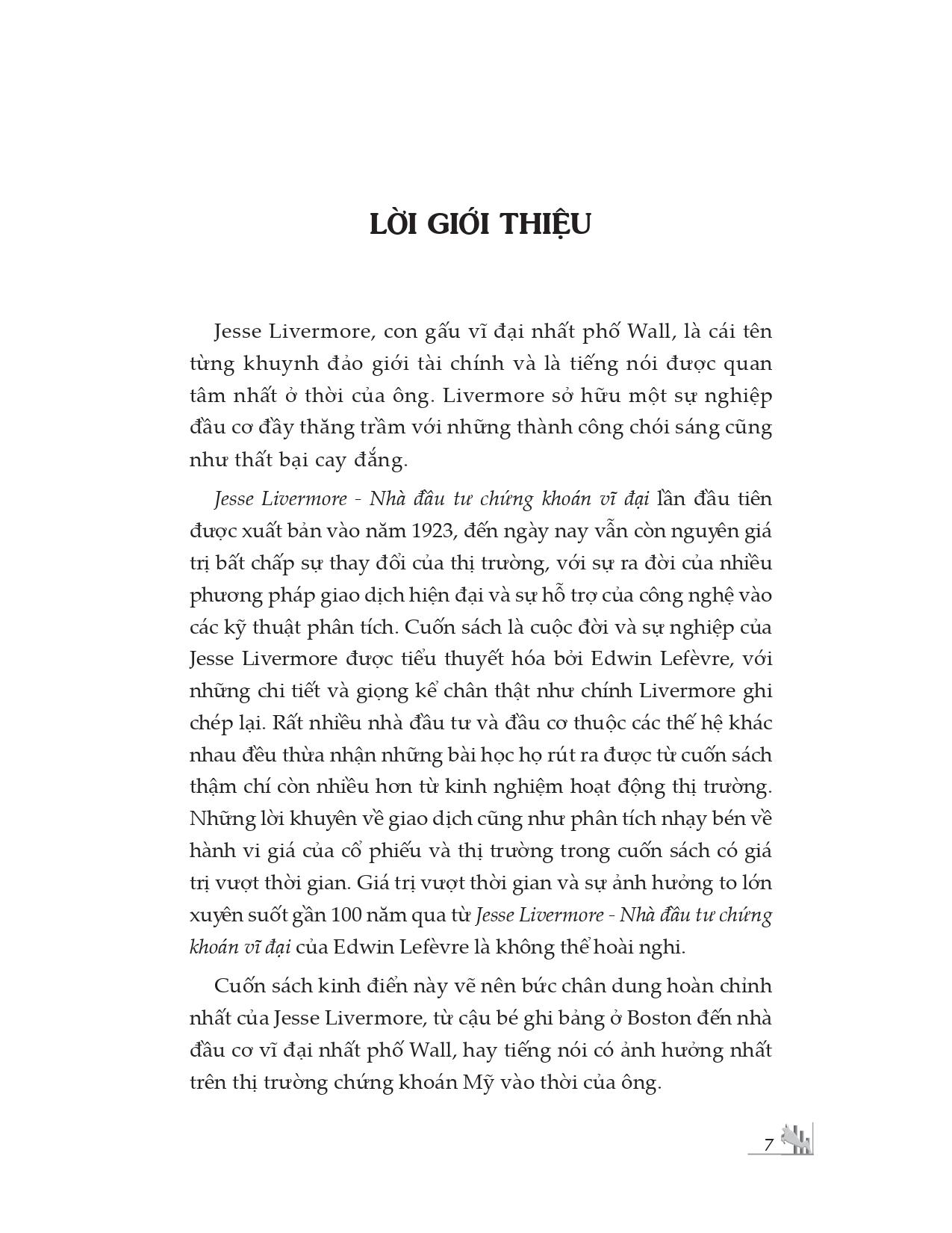 Jesse Livermore - Nhà Đầu Tư Chứng Khoán Vĩ Đại