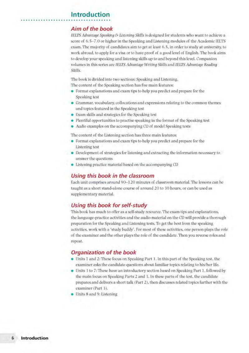 IELTS Advantage Speaking & Listening Skills (Kèm CD)