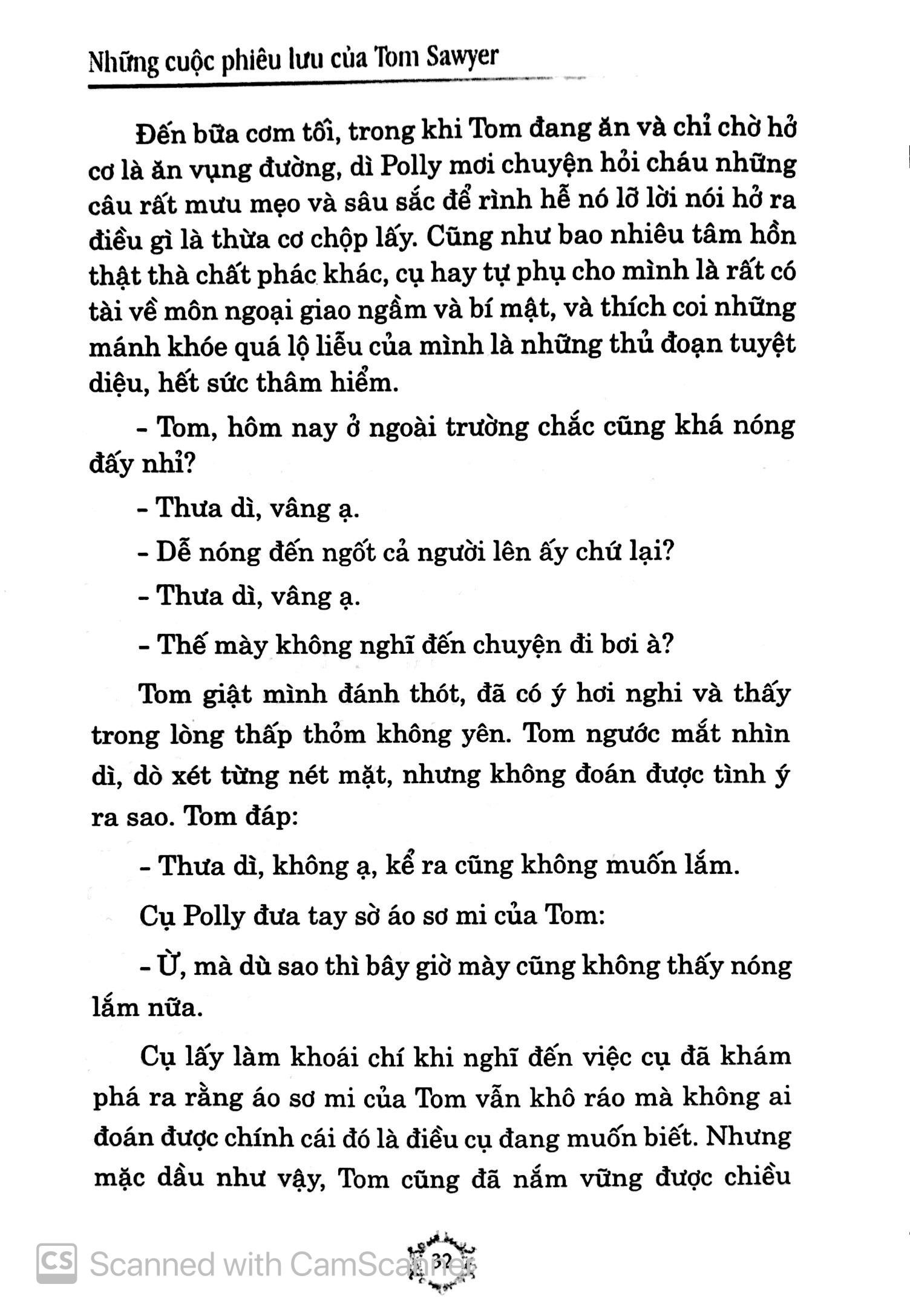 Những Cuộc Phiêu Lưu Của Tom Sawyer (Đinh Tị)