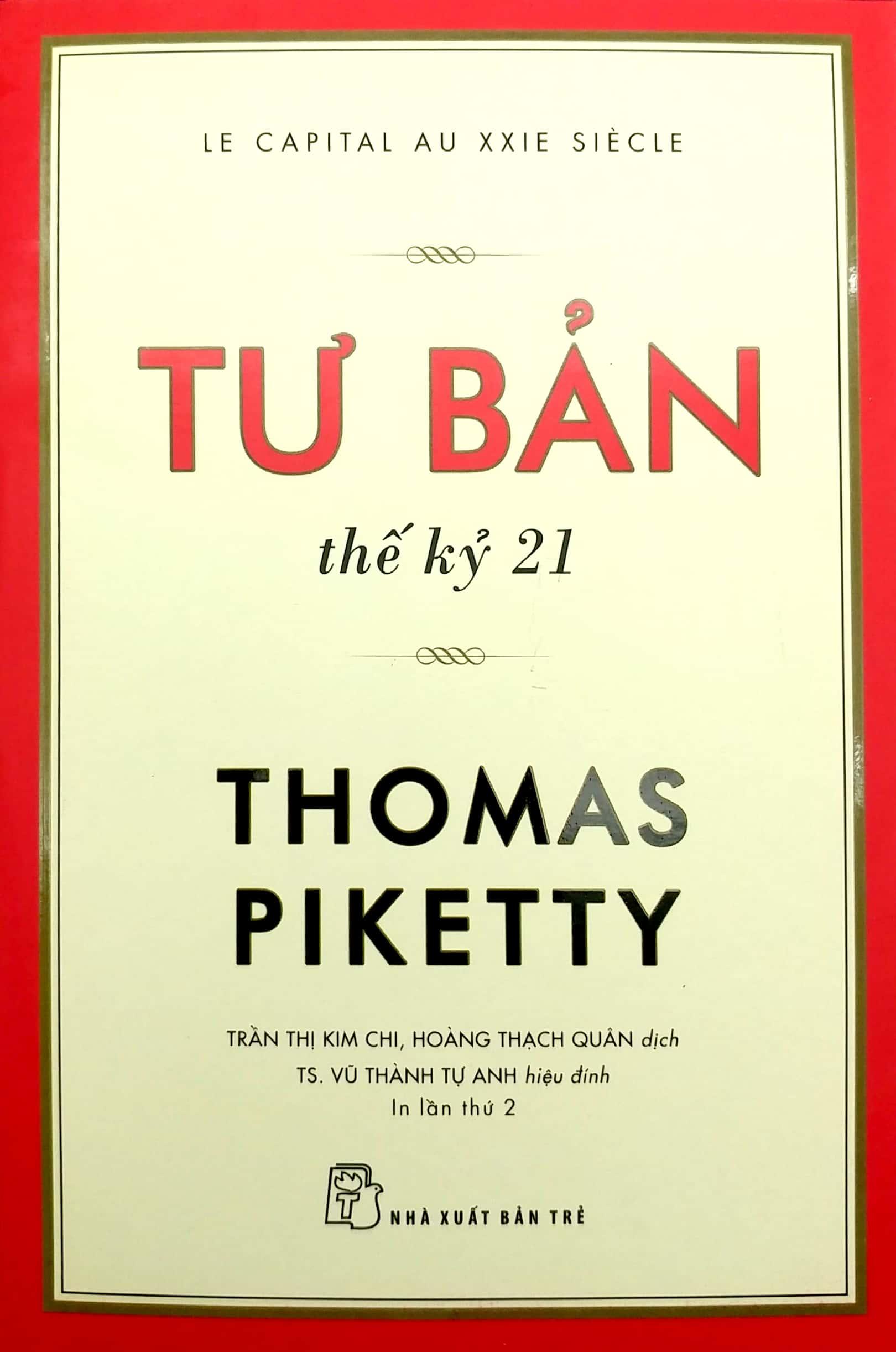 Tư Bản Thế Kỷ 21 - Le Capital Au XXIe SièCle