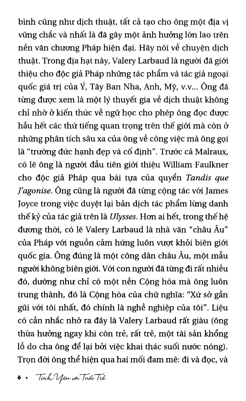 Tình Yêu Và Tuổi Trẻ