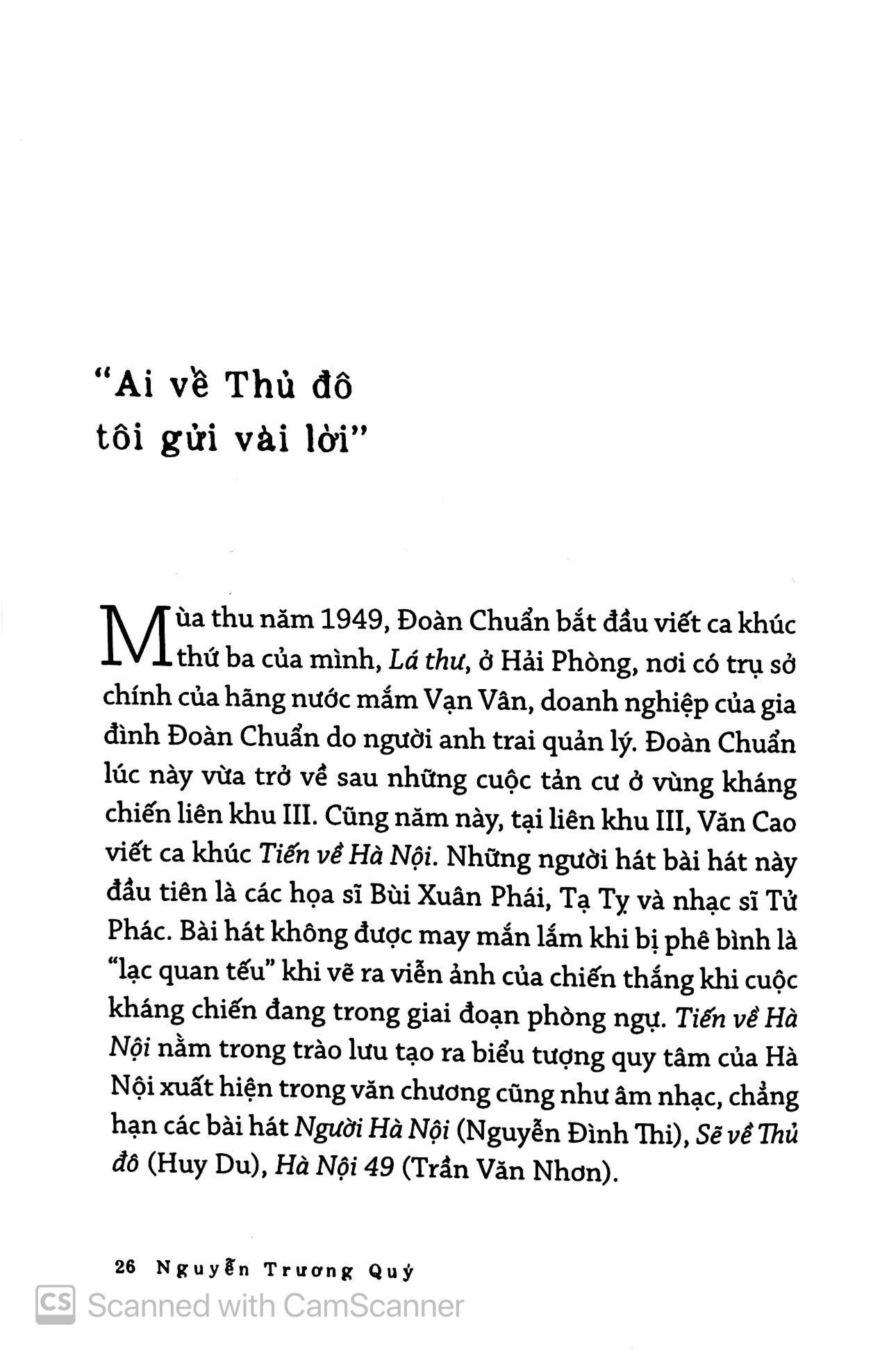 Một Thời Hà Nội Hát - Tim Cũng Không Ngờ Làm Nên Lời Ca
