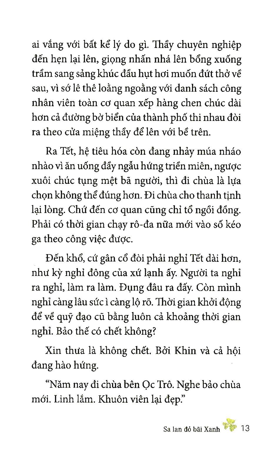 Salan Đỏ Bãi Xanh