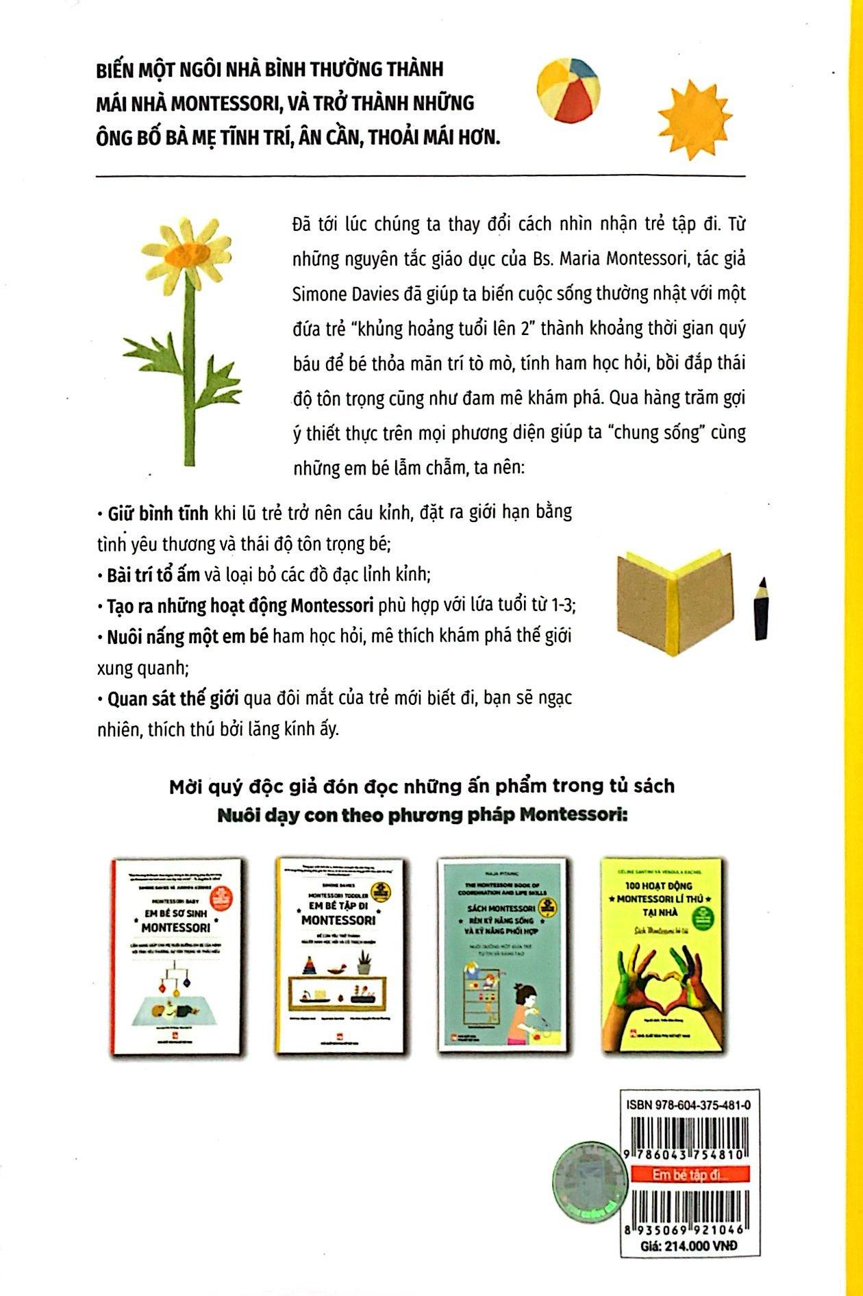 Em Bé Tập Đi Montessori - Montessori Toddler