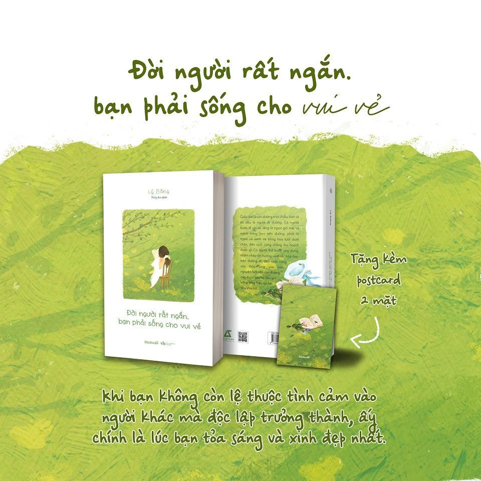 Sách - Đời Người Rất Ngắn, Bạn Phải Sống Cho Vui Vẻ - Lý Băng - AZ Việt Nam