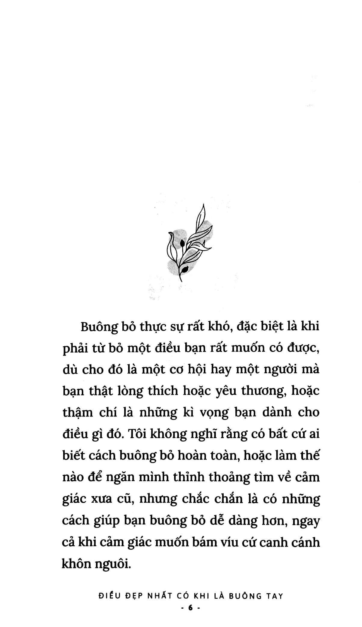 Điều Đẹp Nhất Có Khi Là Buông Tay (Tái Bản)