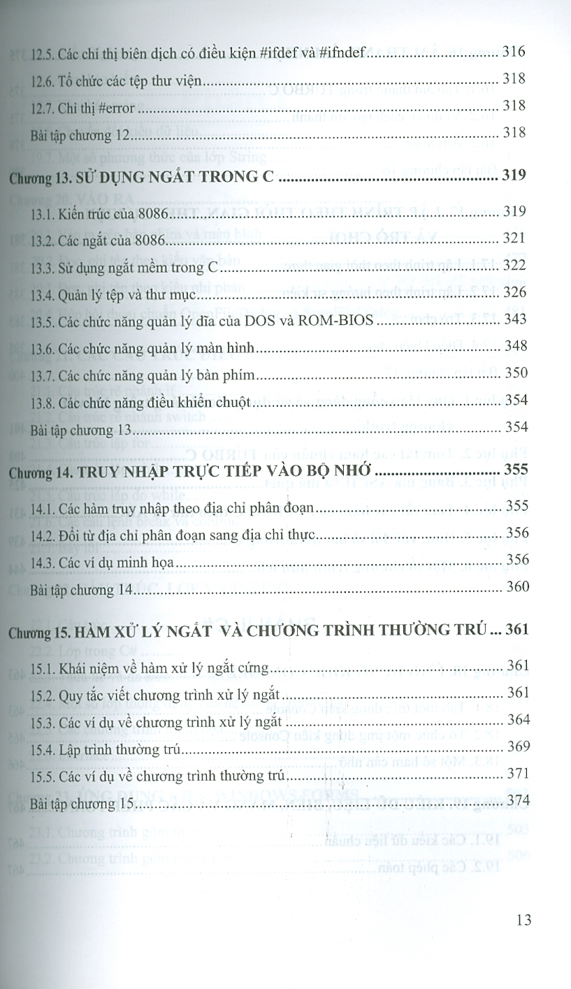 Kỹ Thuật Lập Trình C và C# Từ Cơ Bản Đến Nâng Cao - GS. Phạm Văn Ất