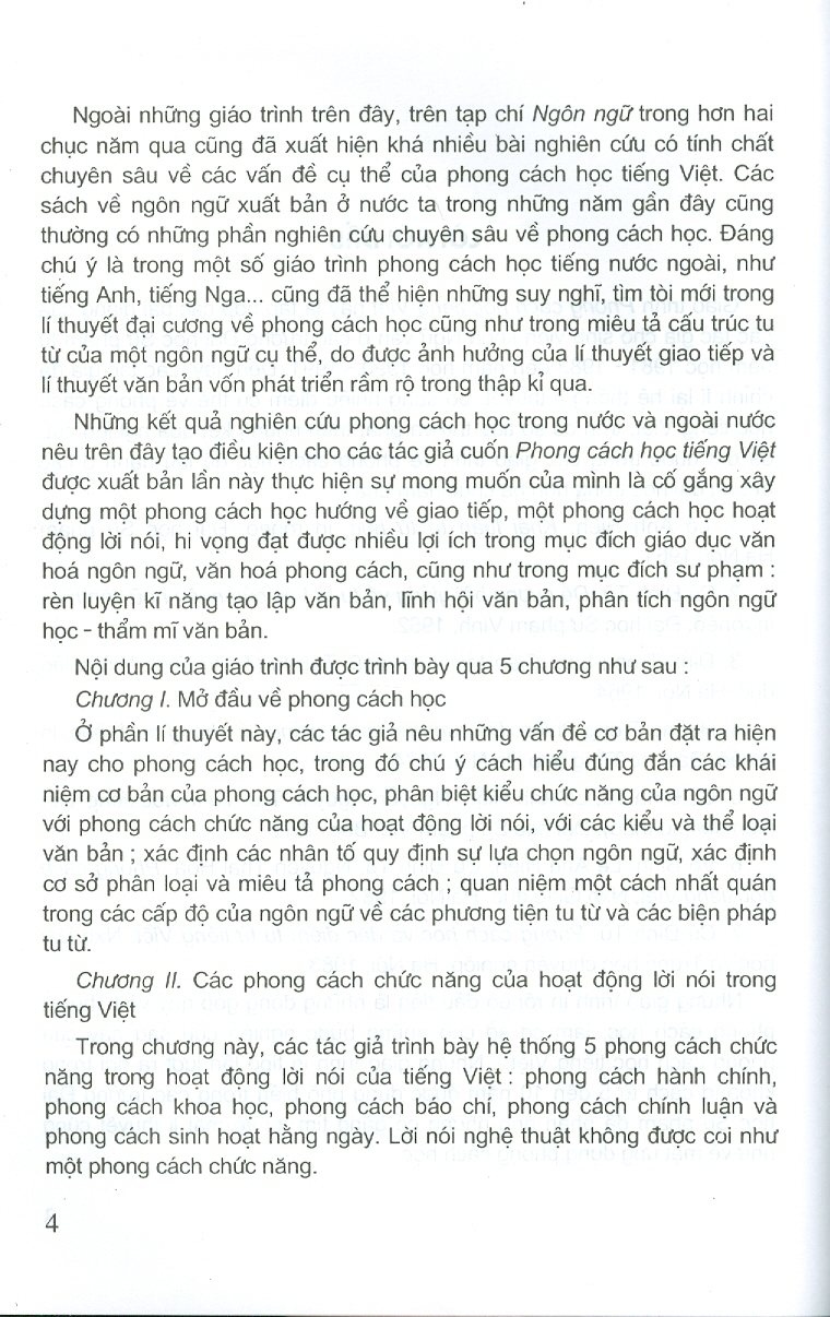 PHONG CÁCH HỌC TIẾNG VIỆT (Tái bản lần thứ mười lăm)