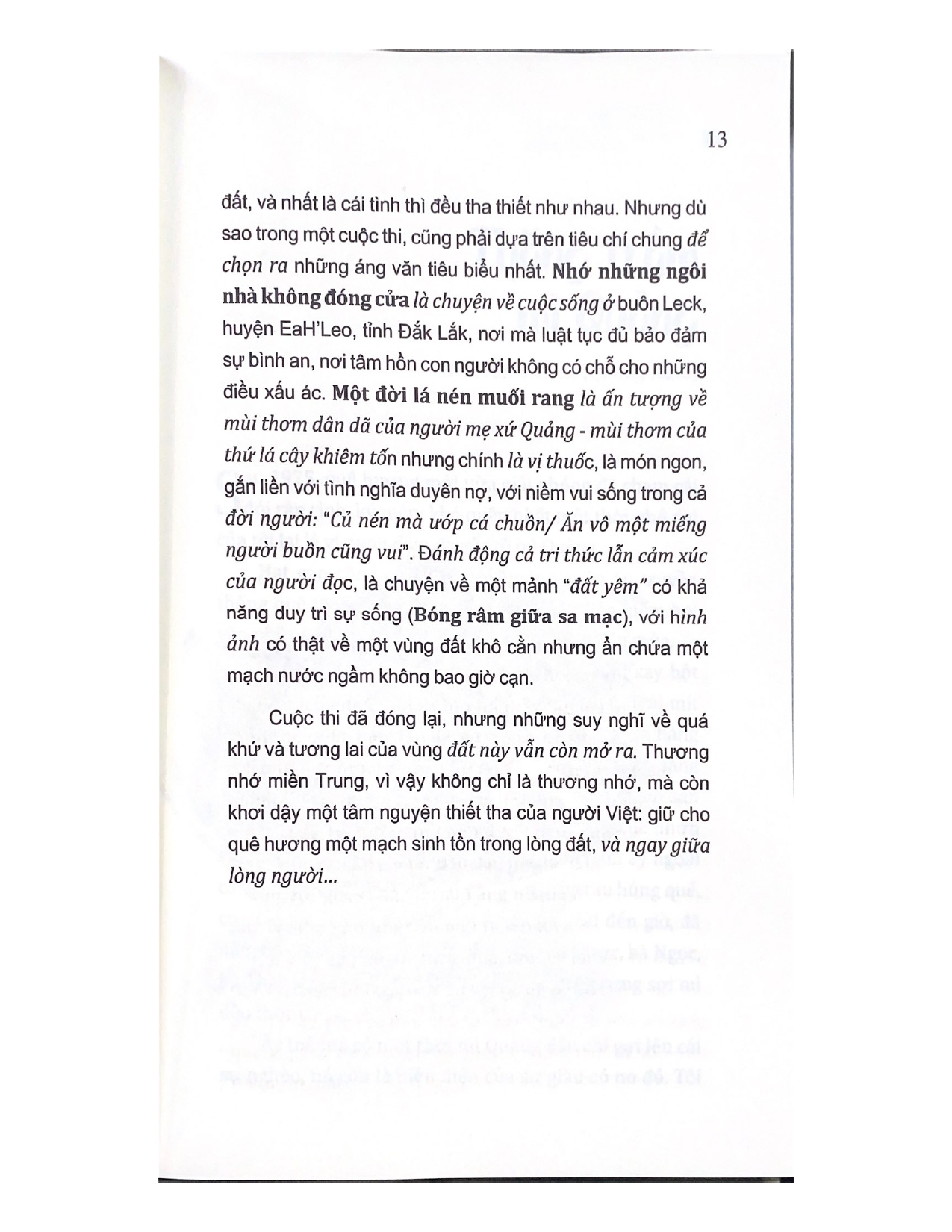 Thương Nhớ Miền Trung - Vanlangbooks