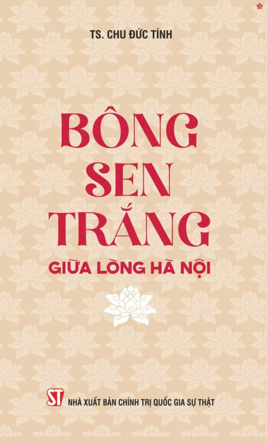 Bông sen trắng giữa lòng Hà Nội - bản in 2024