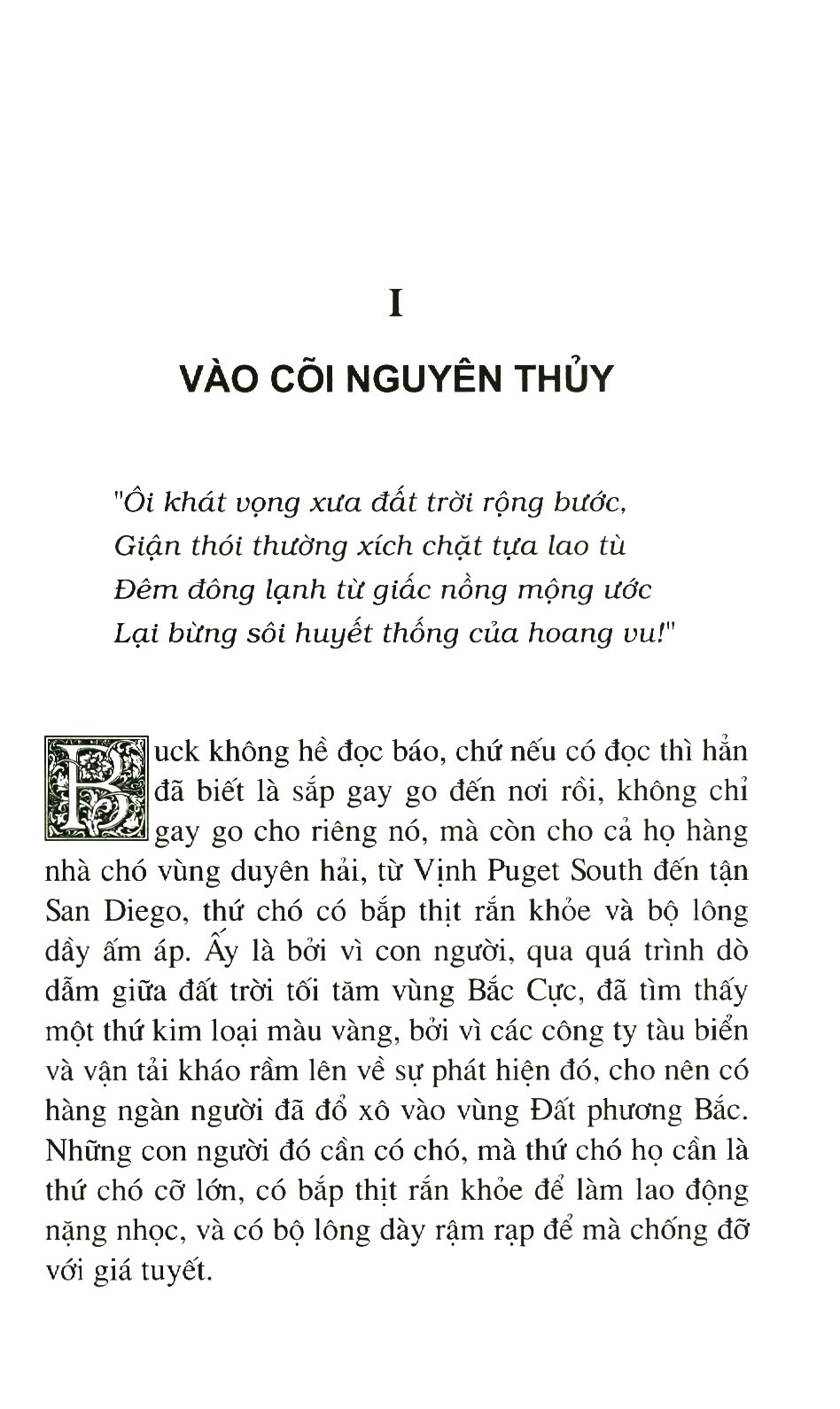 Tiếng Gọi Của Hoang Dã (HH)