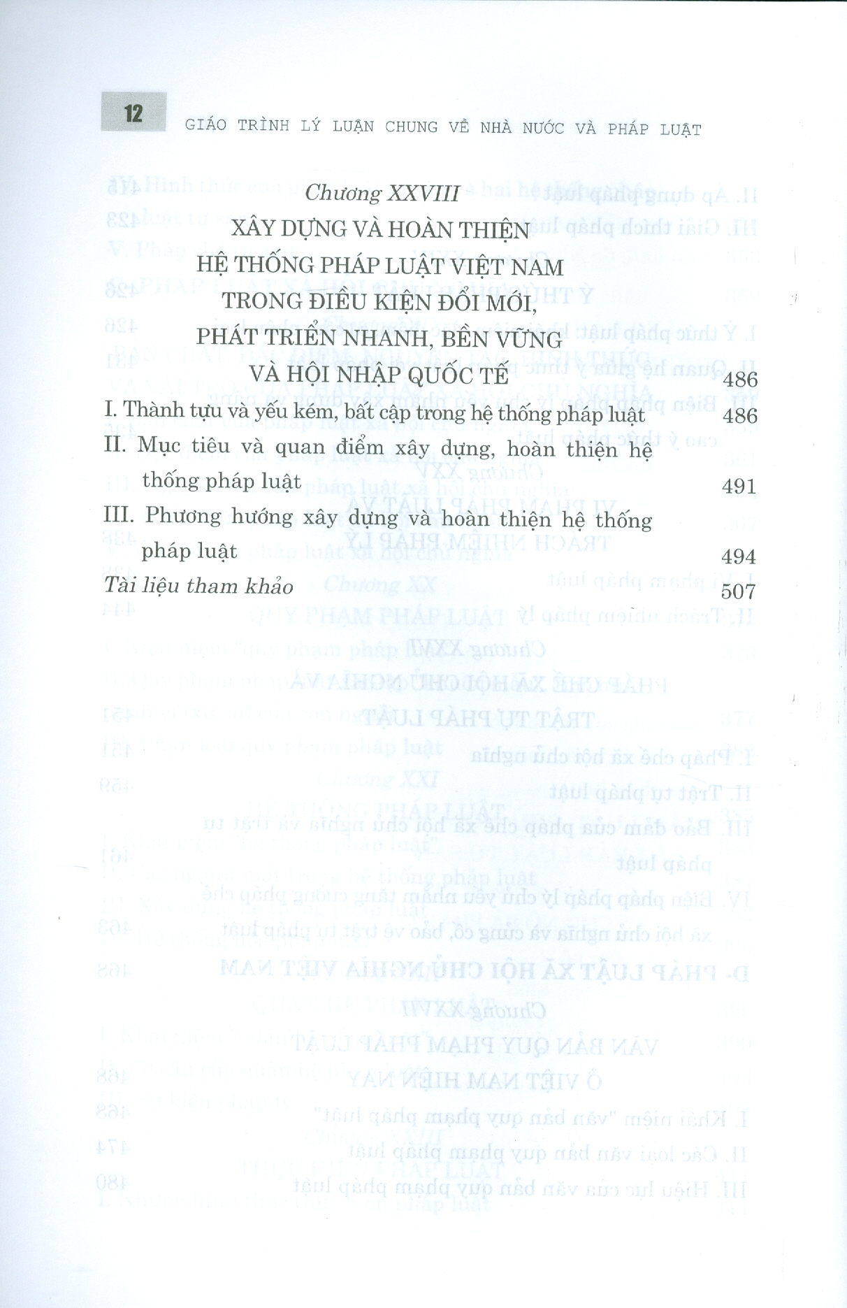 Giáo trình LÝ LUẬN CHUNG VỀ NHÀ NƯỚC VÀ PHÁP LUẬT (Dùng Cho Đào Tạo Đại Học, Sau Đại Học Và Trên Đại Học Ngành Luật) (Xuất bản lần thứ ba có chỉnh sửa, bổ sung) - Bản in năm 2022