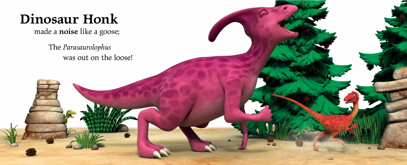 Dinosaur Honk! The Parasaurolophus