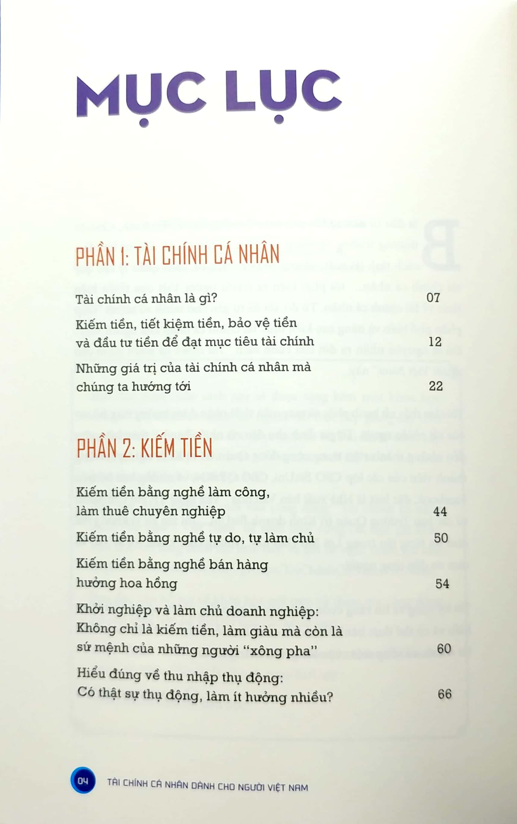 Tài Chính Cá Nhân Dành Cho Người Việt Nam - Tặng Kèm Khóa Học Online Về Tài Chính Cá Nhân (In Lần 2)
