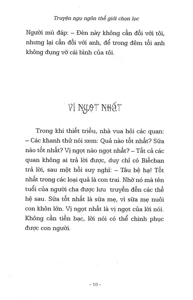 Truyện Ngụ Ngôn Thế Giới Chọn Lọc - Rửa Tội Cho Chó Sói