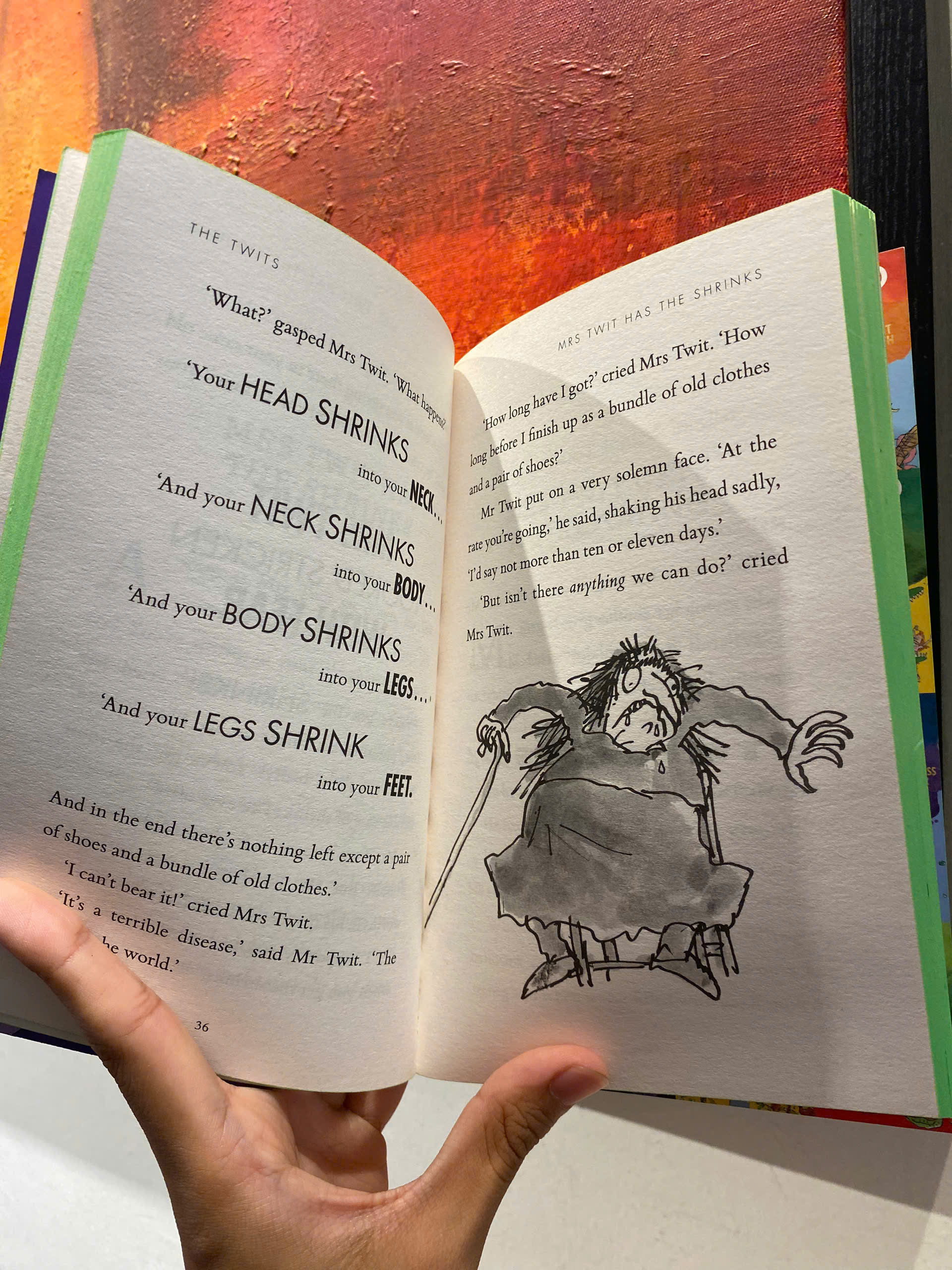 Sách - The Twits by Roald Dahl, Quentin Blake (Illustrator) - Sách thiếu nhi tiếng Anh nhập khẩu UK