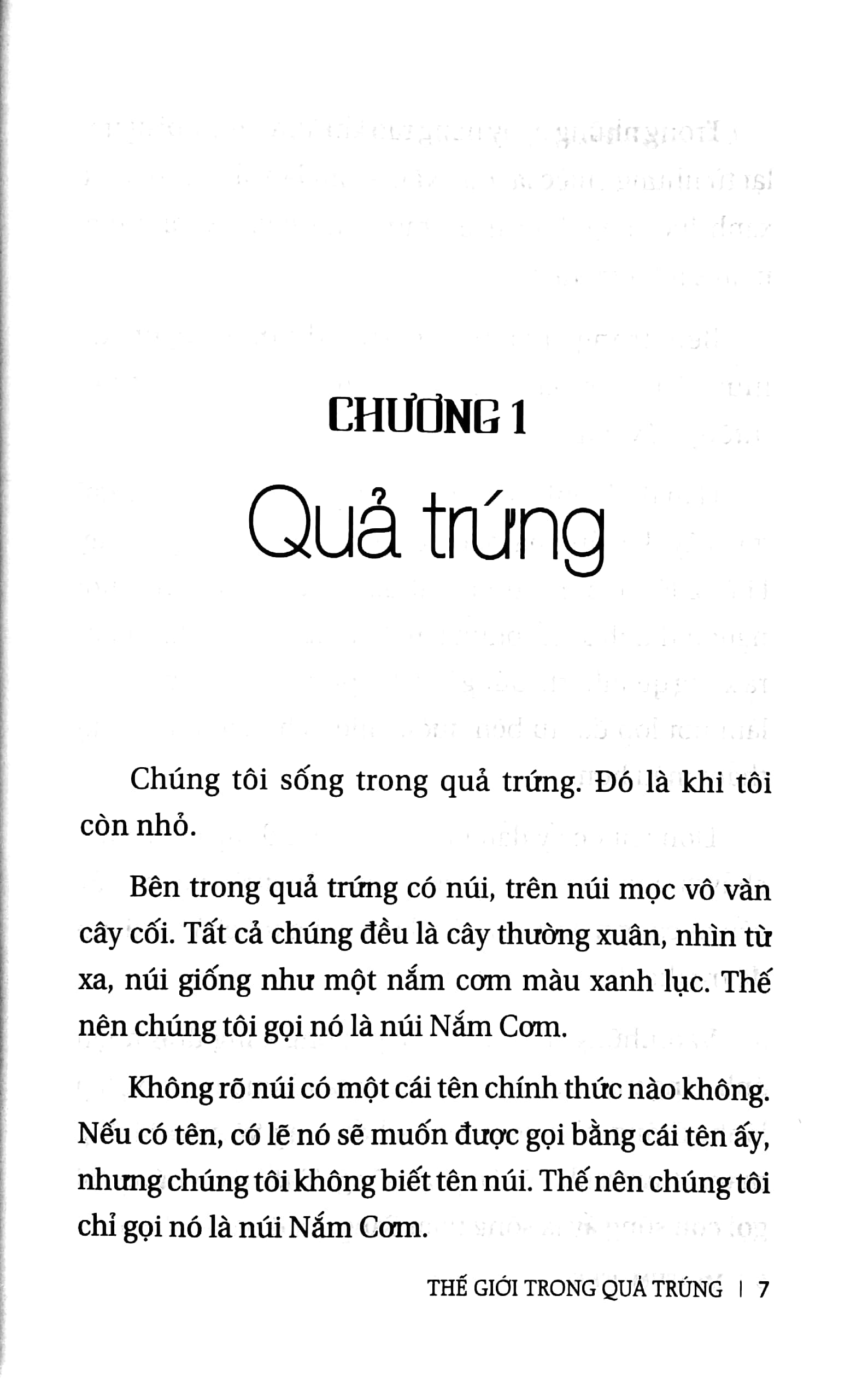 Thế Giới Trong Quả Trứng - Tác Giả Mutsumi Ishii (HH)
