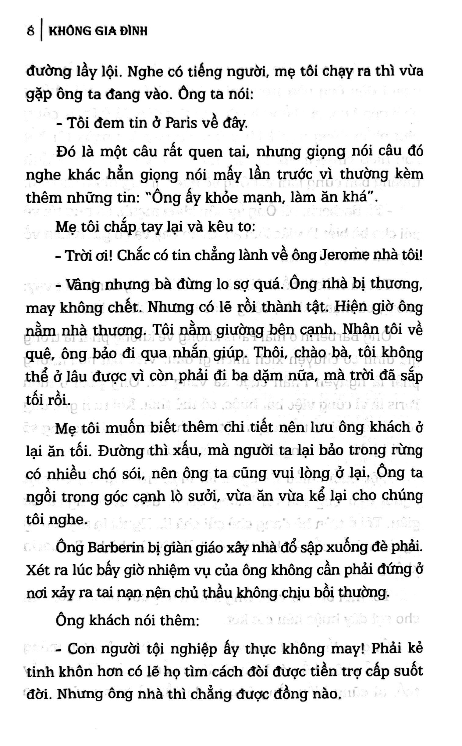 Sách - Không Gia Đình - Bìa Cứng (Tái Bản 2025)