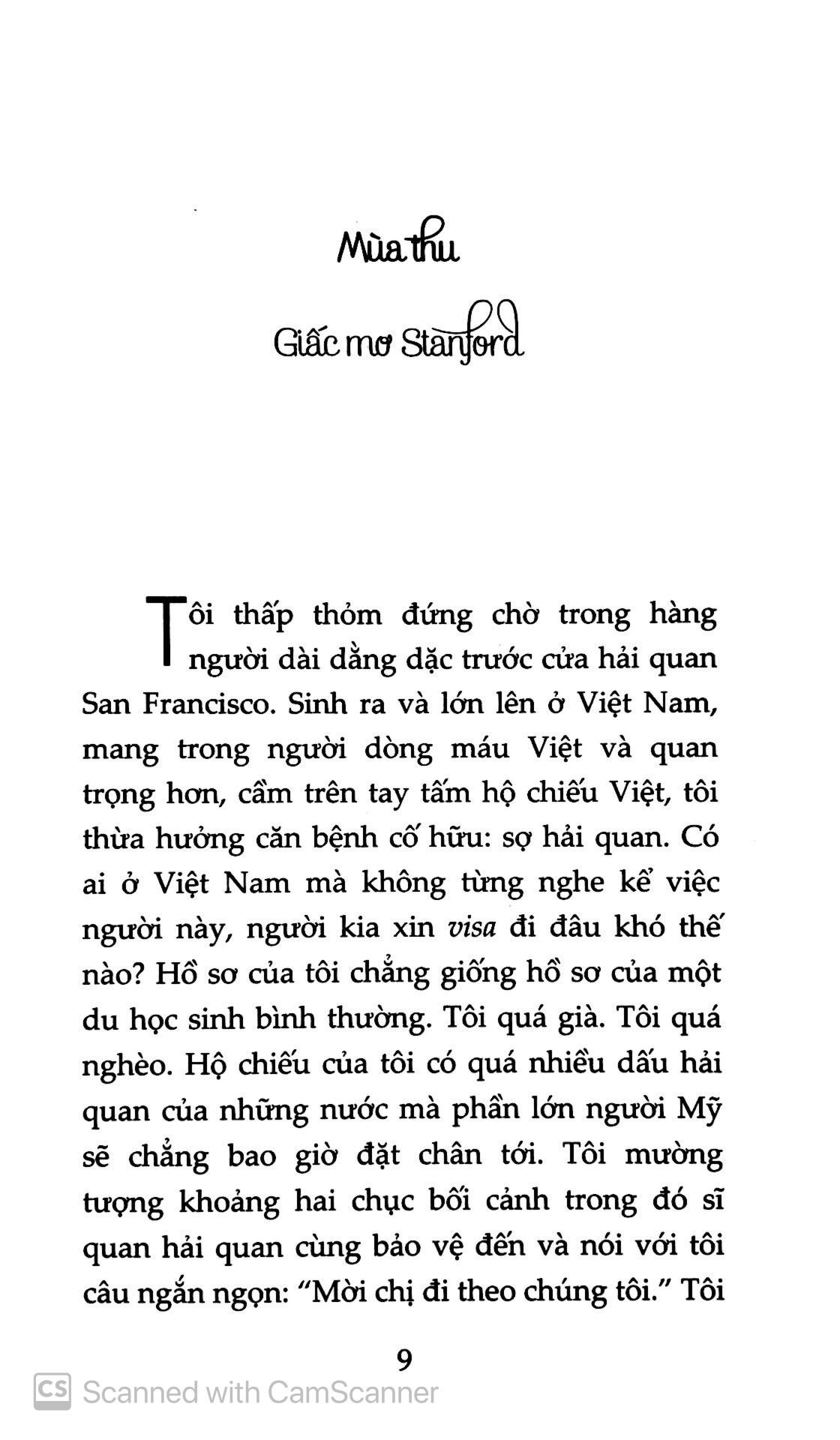 Giấc Mơ Mỹ - Đường Đến Stanford
