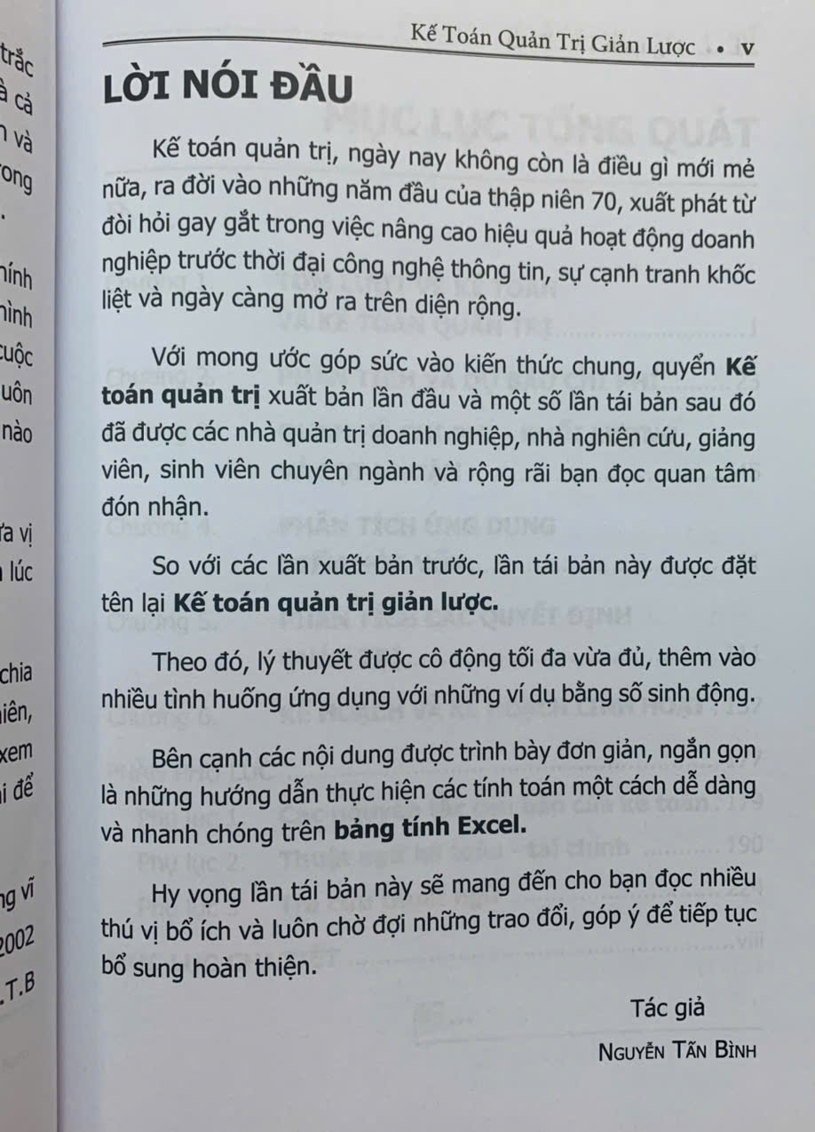 Kế toán quản trị giản lược