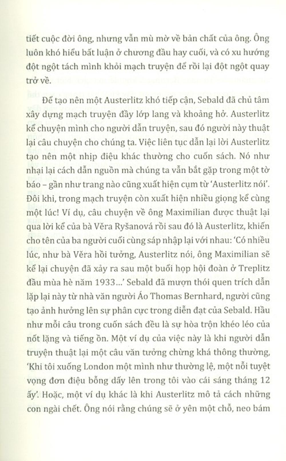 Một Cái Tên - Austerlitz
