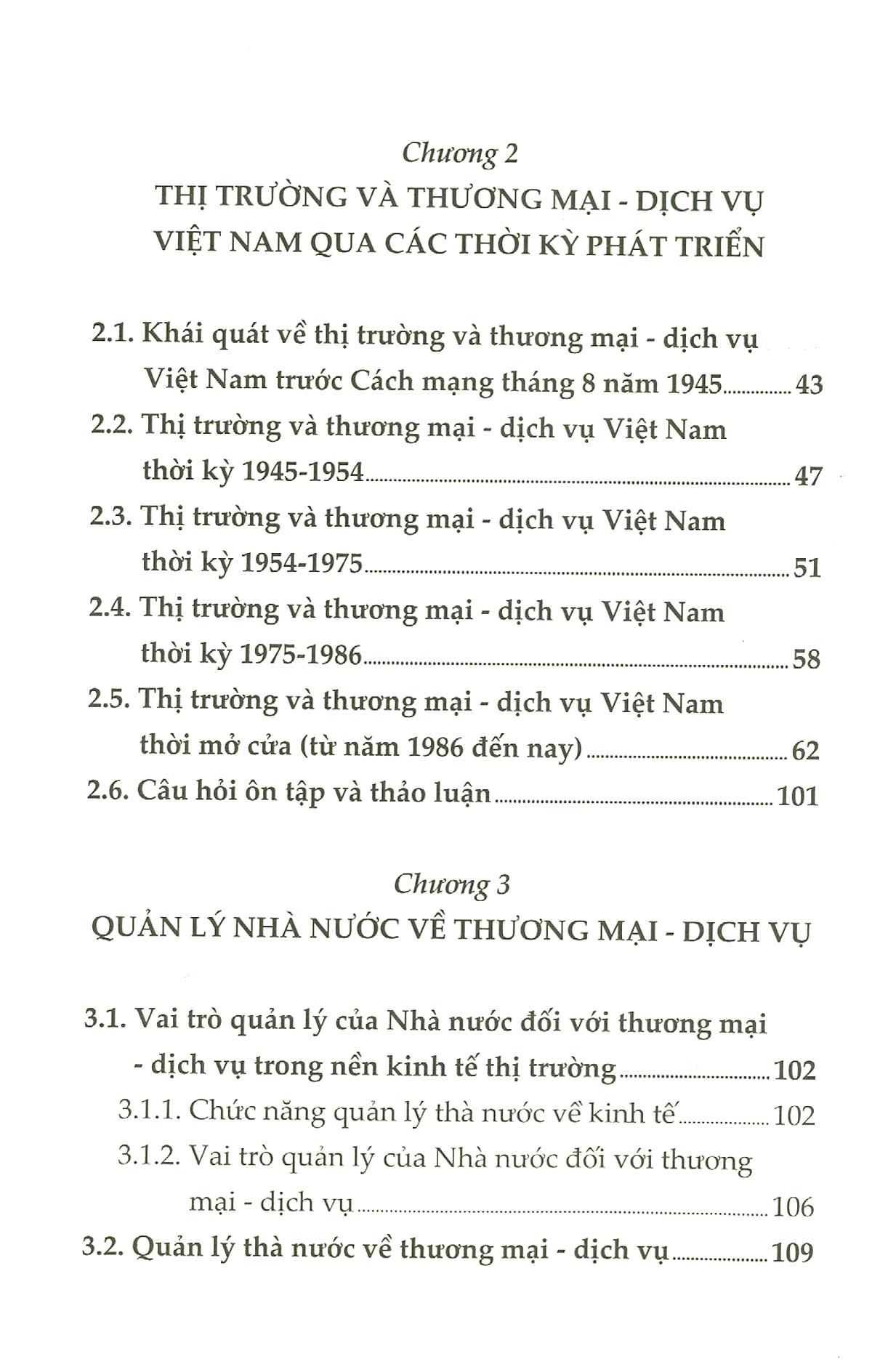 Giáo Trình Kinh Tế Thương Mại-Dịch Vụ (Dành Cho Ngành Kinh Tế, Logistics Và Quản Trị Kinh Doanh)