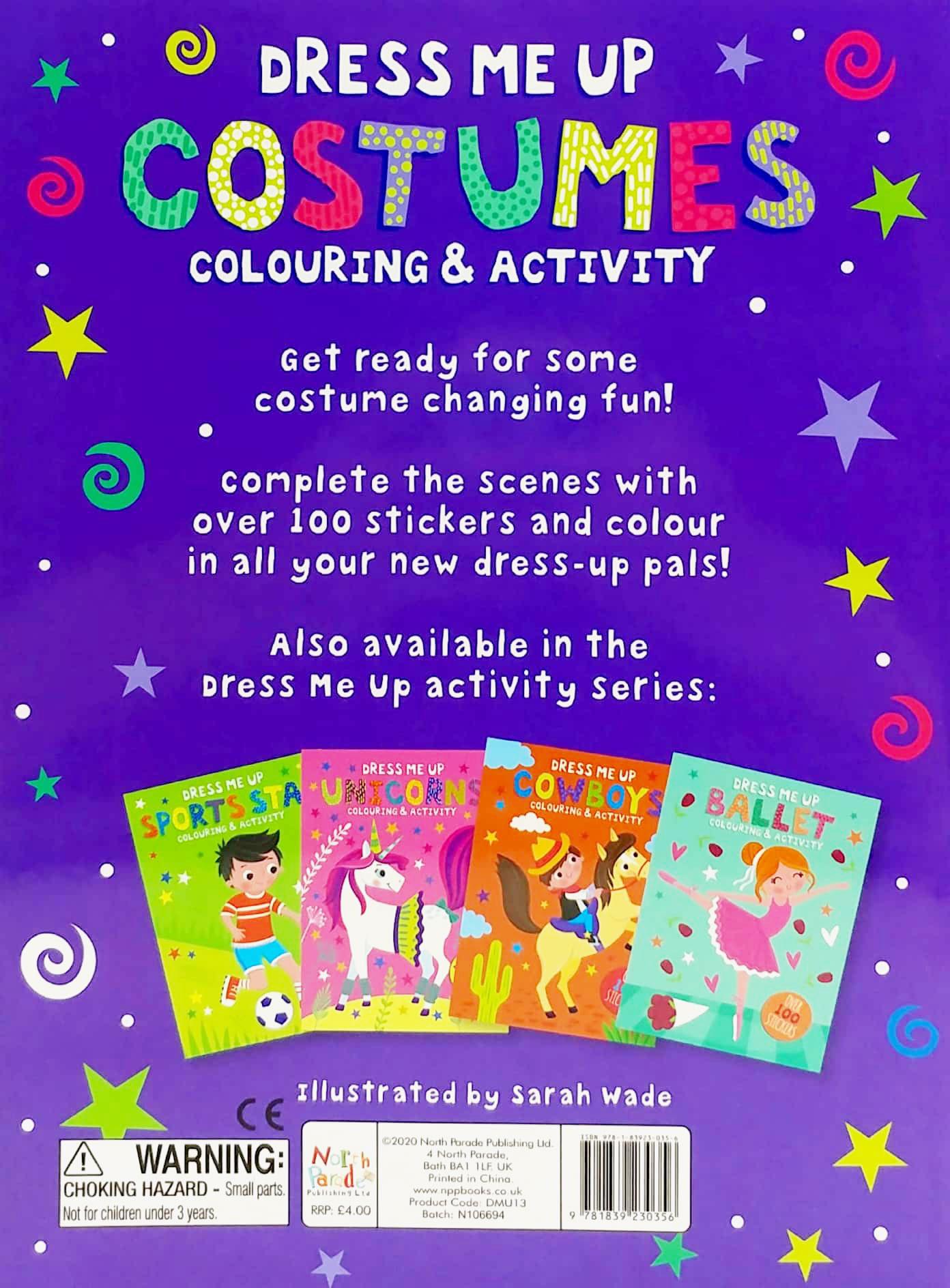 Dress Me Up: Costumes - Colouring & Activity