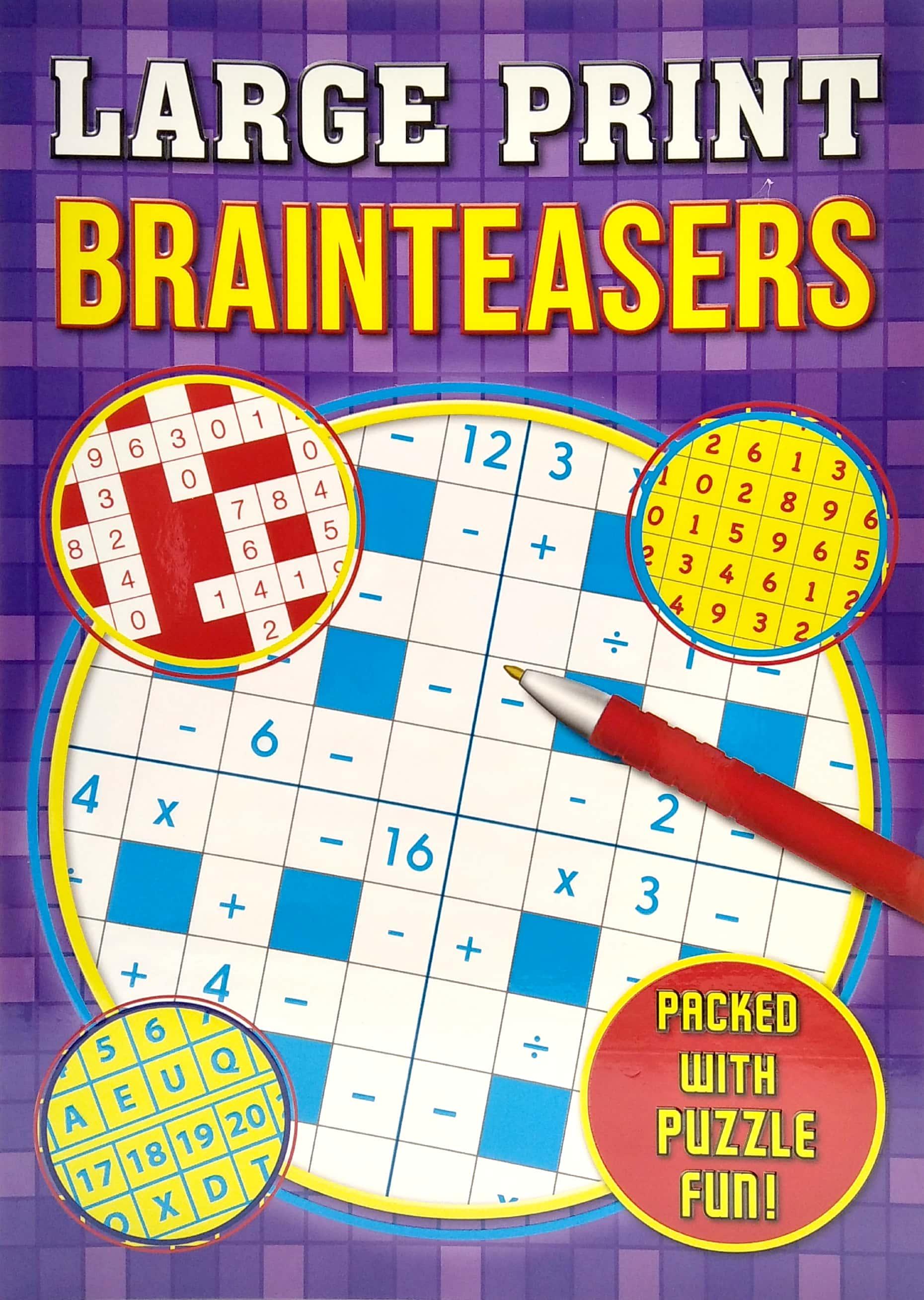 Large Print Brainteasers