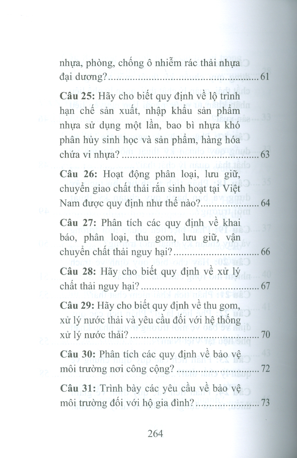 Hướng Dẫn Ôn Tập Luật Môi Trường - Dùng Cho Hệ Đào Tạo Cử Nhân Và Thạc Sĩ Các Chuyên Ngành Thuộc Lĩnh Vực Khoa Học Pháp Lý