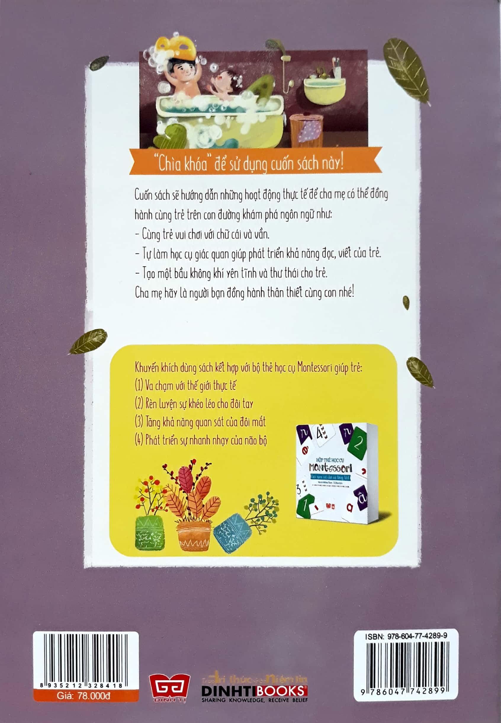 Học Montessori Để Dạy Trẻ Theo Phương Pháp Montessori - 100 Hoạt Động Montessori: Cha Mẹ Nên Chuẩn Bị Cho Trẻ Tập Đọc Và Viết Như Thế Nào?