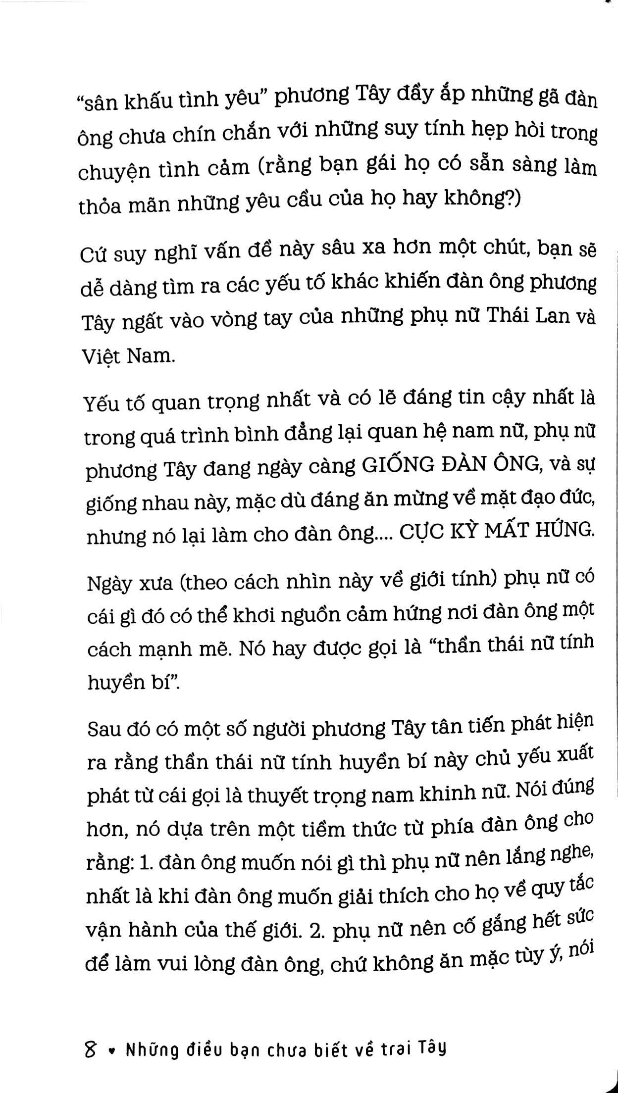 Những Điều Bạn Chưa Biết Về Trai Tây