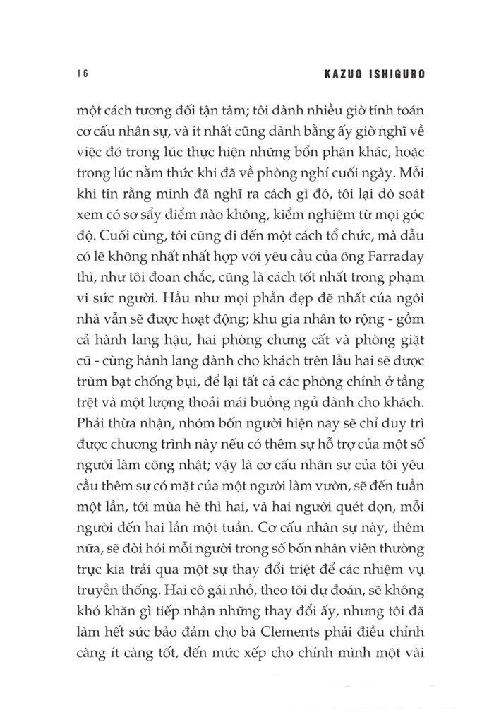 Tàn Ngày Để Lại (Bìa Cứng)