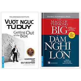 Combo Vượt Ngục Tư Duy + Dám Nghĩ Lớn (Bìa Mềm) - Bản Quyền
