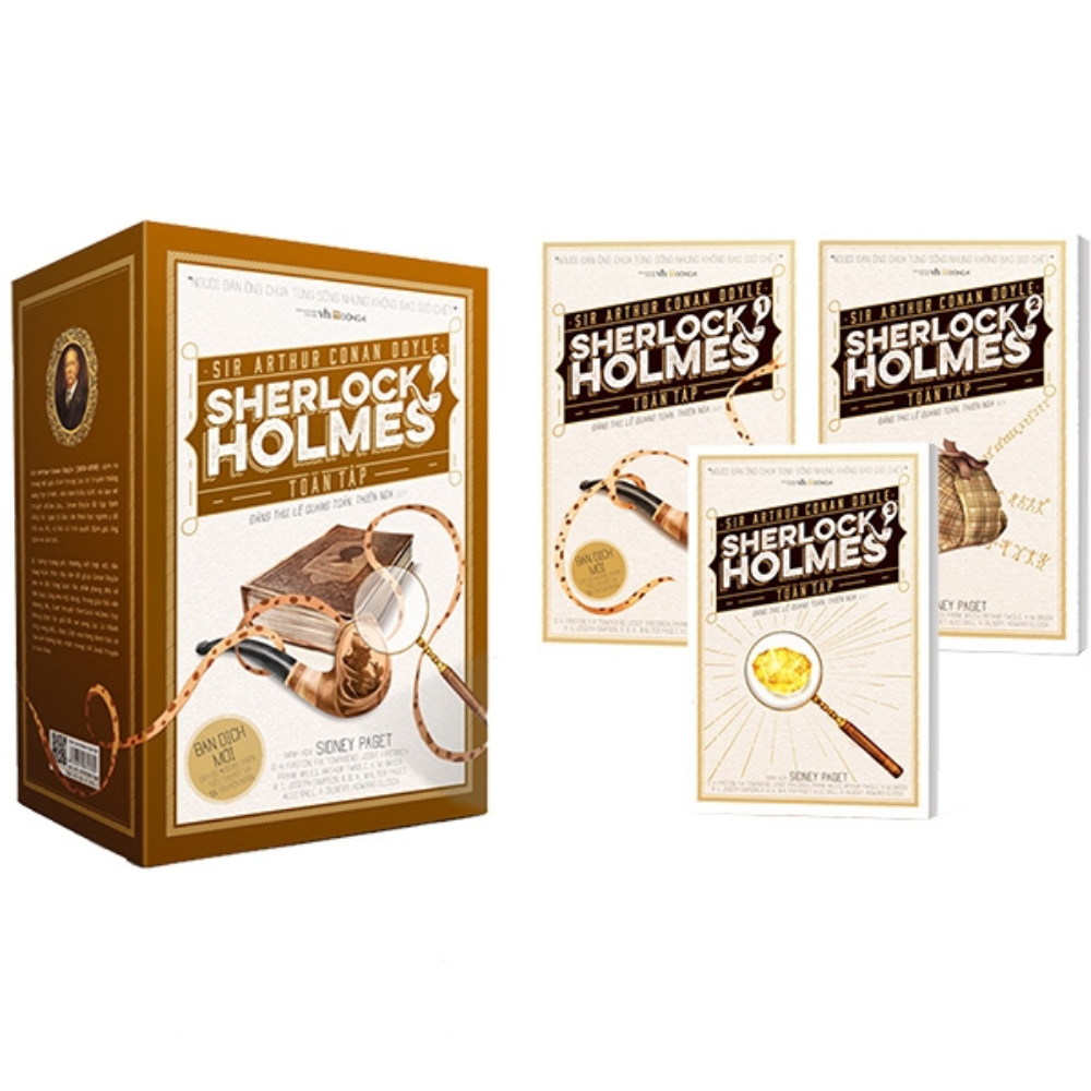 Sherlock Holmes Toàn Tập (3 Tập - Hộp Đứng) (Bìa Mềm)(Tái Bản)