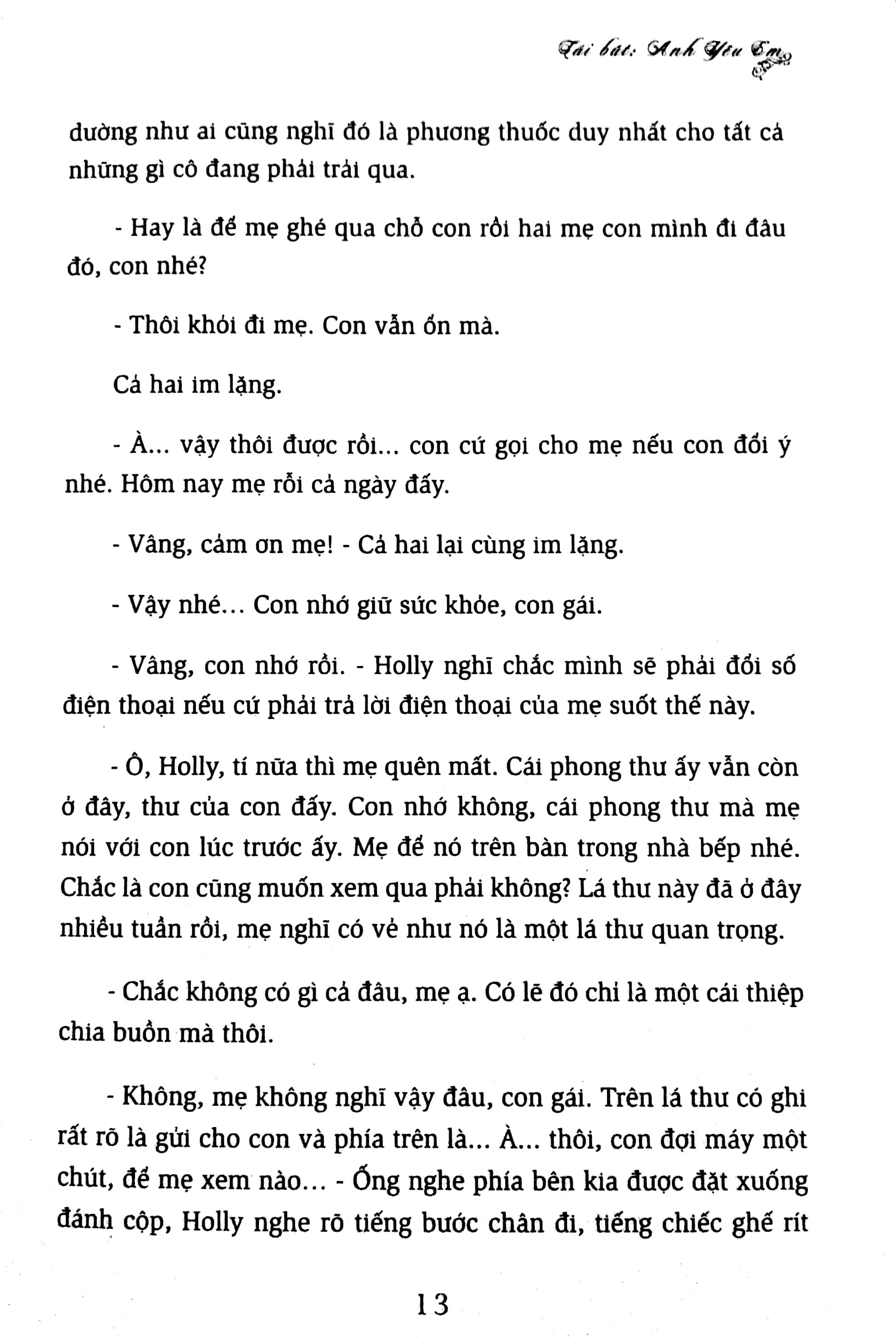 P.S. I Love You - Tái Bút Anh Yêu Em