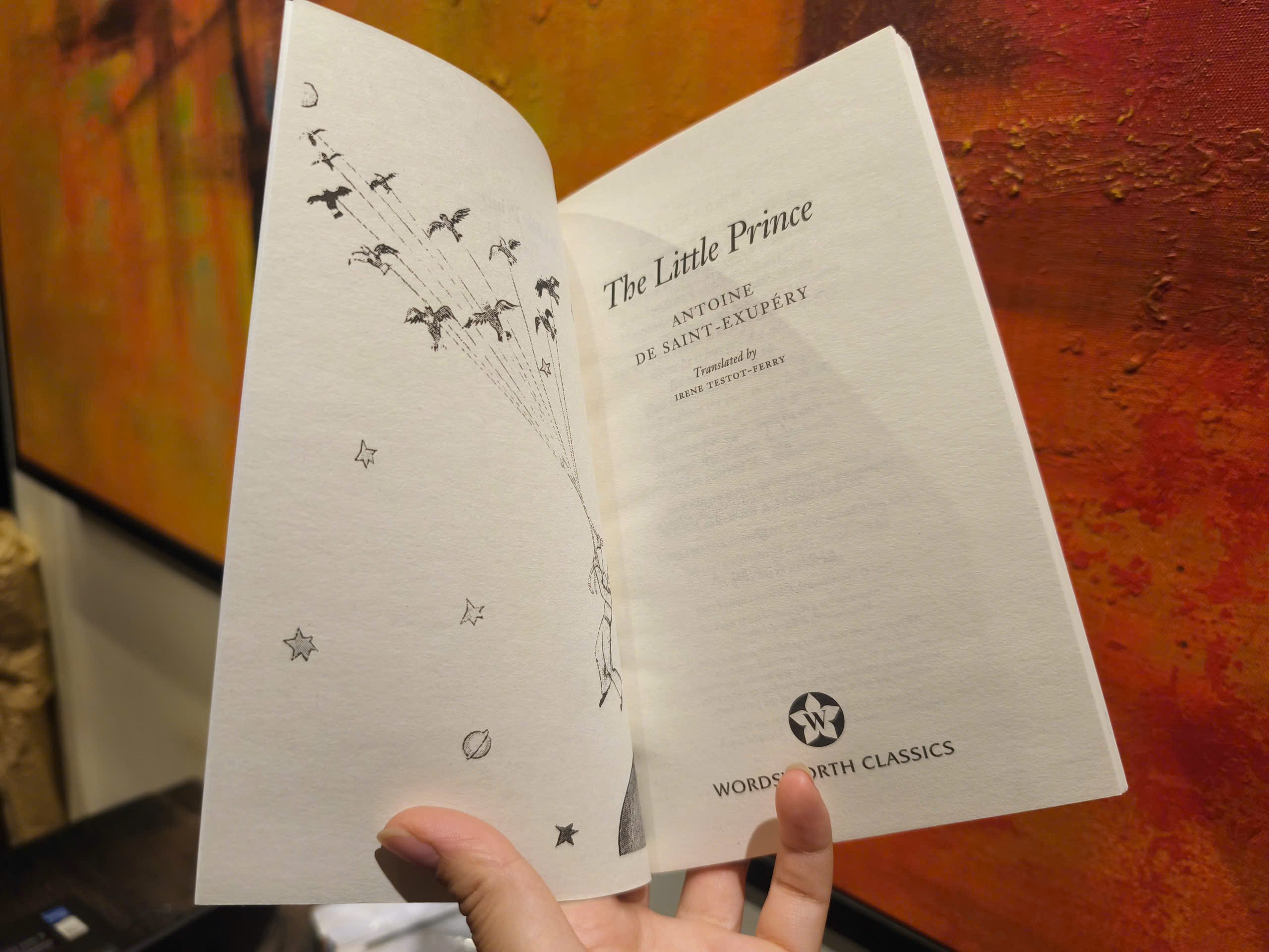 Sách - The Little Prince by Antone de Saint Exupery - Wordsworth Classic - English Book