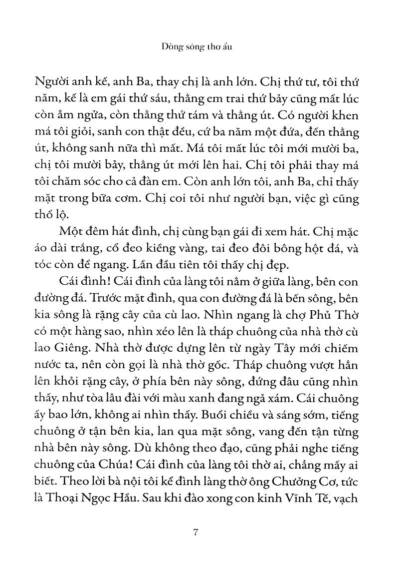 Dòng Sông Thơ Ấu (Tái Bản 2022)