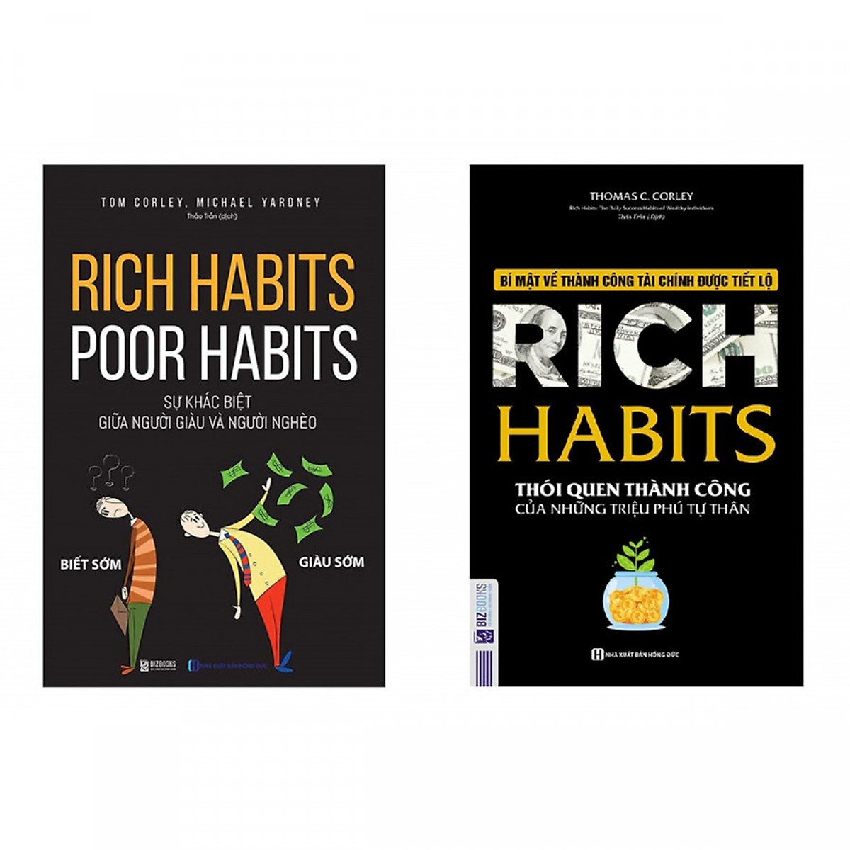 Bộ Sách Bí Mật Của Sự Thành Công ( Rich Habits + "Rich Habits - Poor Habits") (Tặng kèm kho Audio Books)