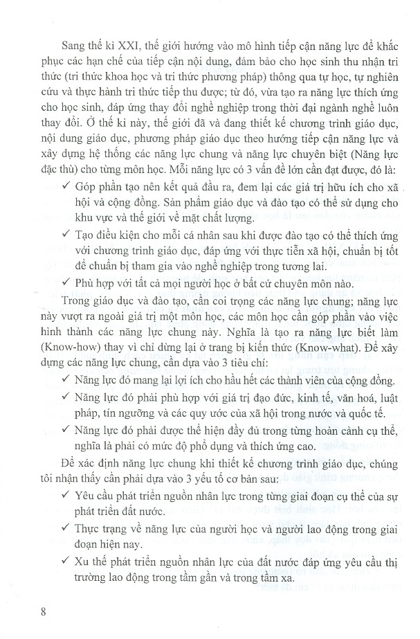 Dạy Học Theo Định Hướng Hình Thành Và Phát Triển Năng Lực Người Học Ở Trường Phổ Thông