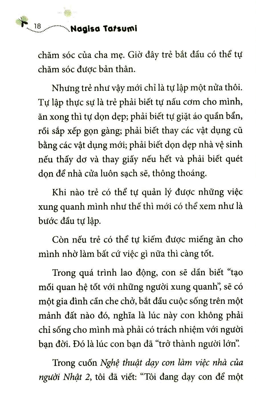 Nghệ Thuật Dạy Con Làm Việc Nhà Của Người Nhật (Tập 1)