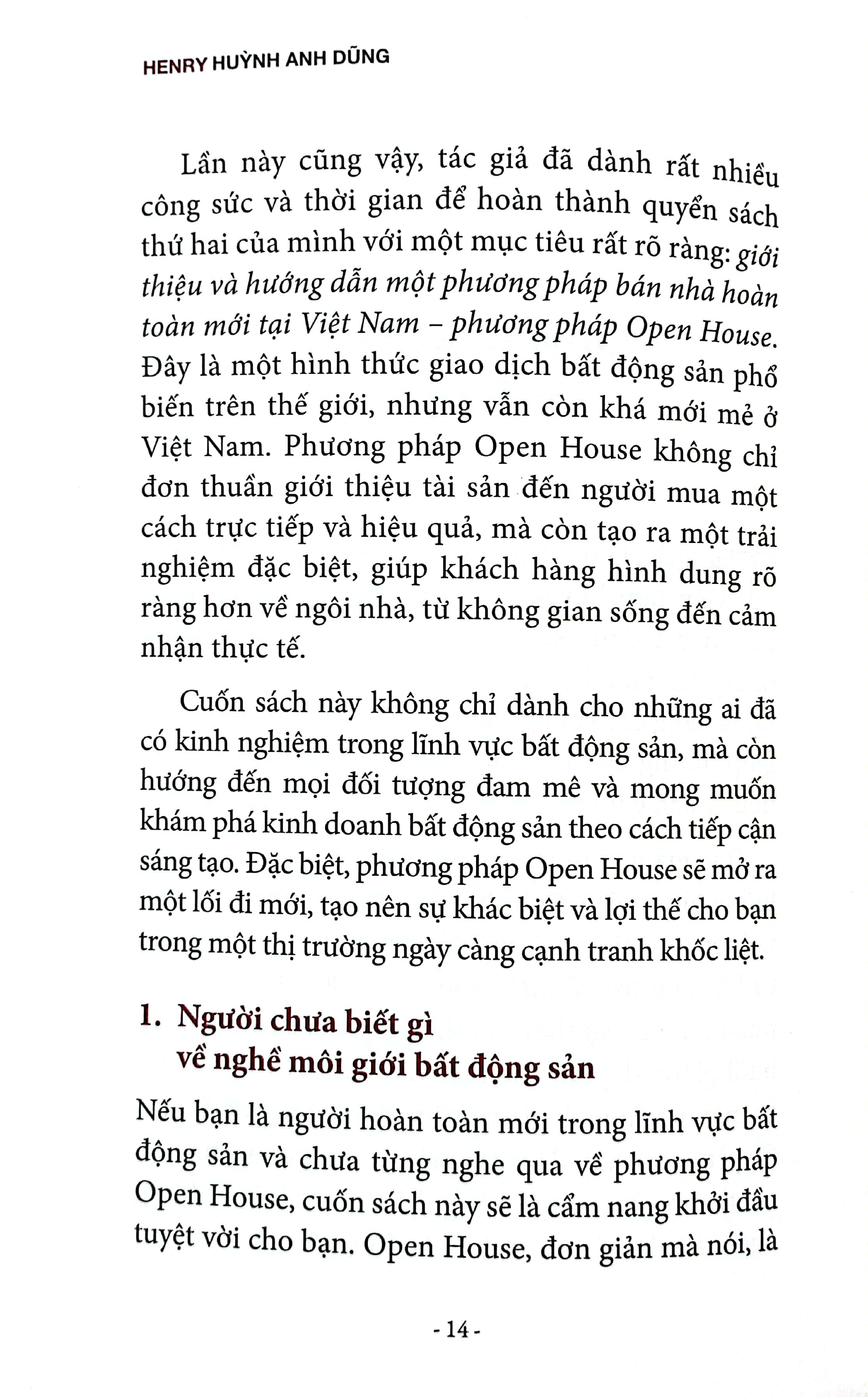Open House - Khám Phá Bí Mật Bán Nhà Nhanh