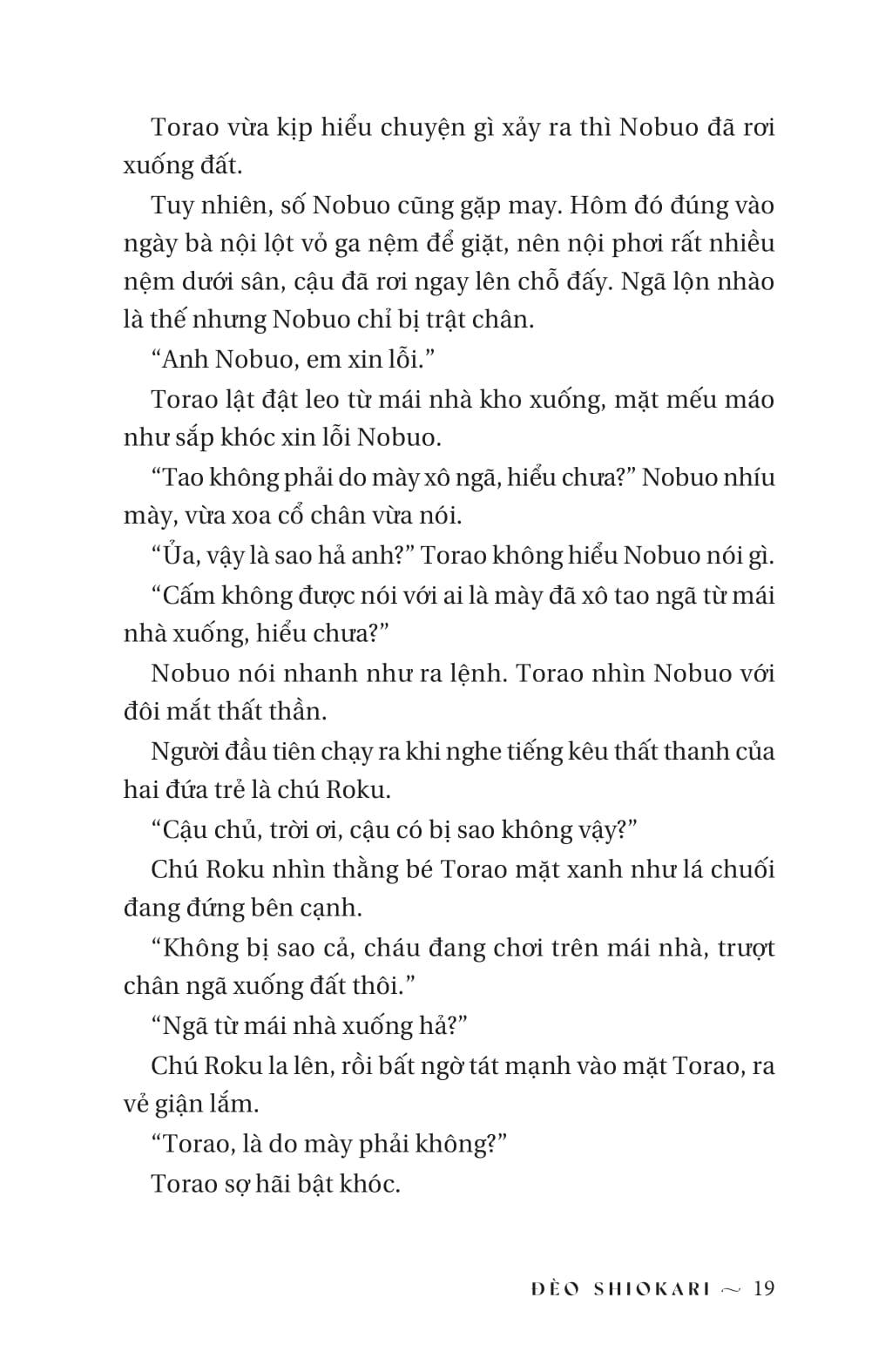 Sách - Đèo Shiokari