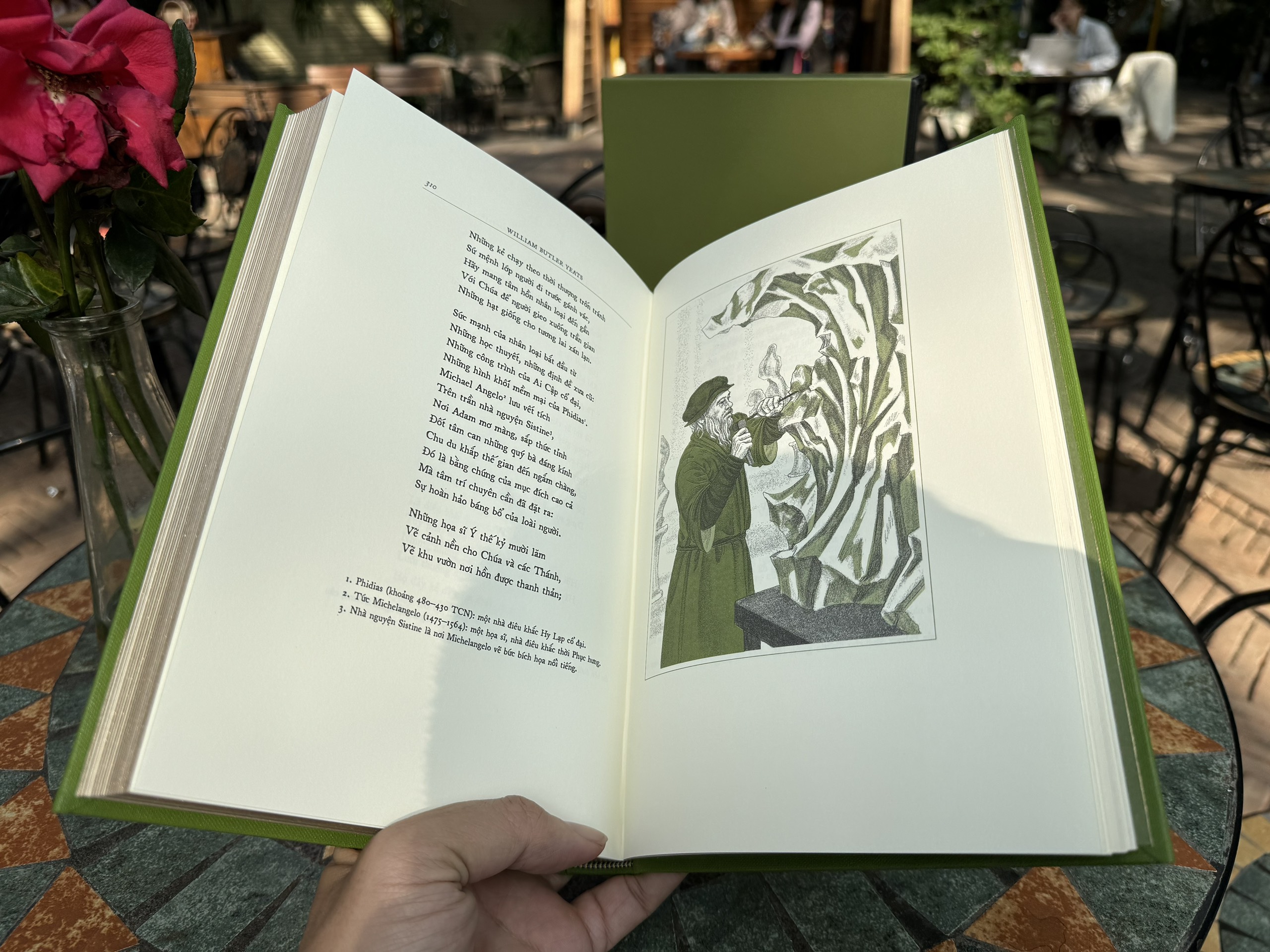 (Trăm năm Nobel) (Limited Edition 1200 bản đánh số) (bìa cứng Heritage Library Buckram, mạ cạnh nhũ vàng, giấy 100 gsm) TUYỂN TẬP THƠ WILLIAM BUTLER YEATS - Đông A